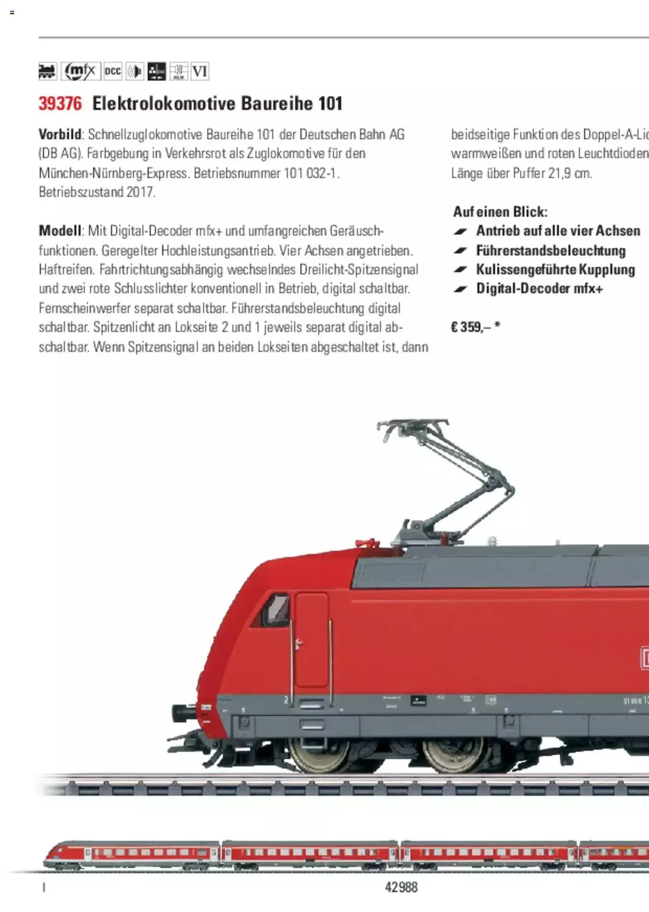 Conrad - Märklin Neuheiten 2022 von 28. März bis 31. Dezember 2023 - Prospekt seite  125