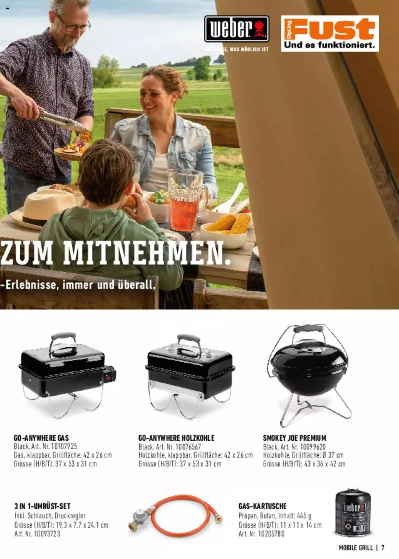 Fust Grill Zeit von 4. April bis 31. Dezember 2023 - Prospekt seite  14