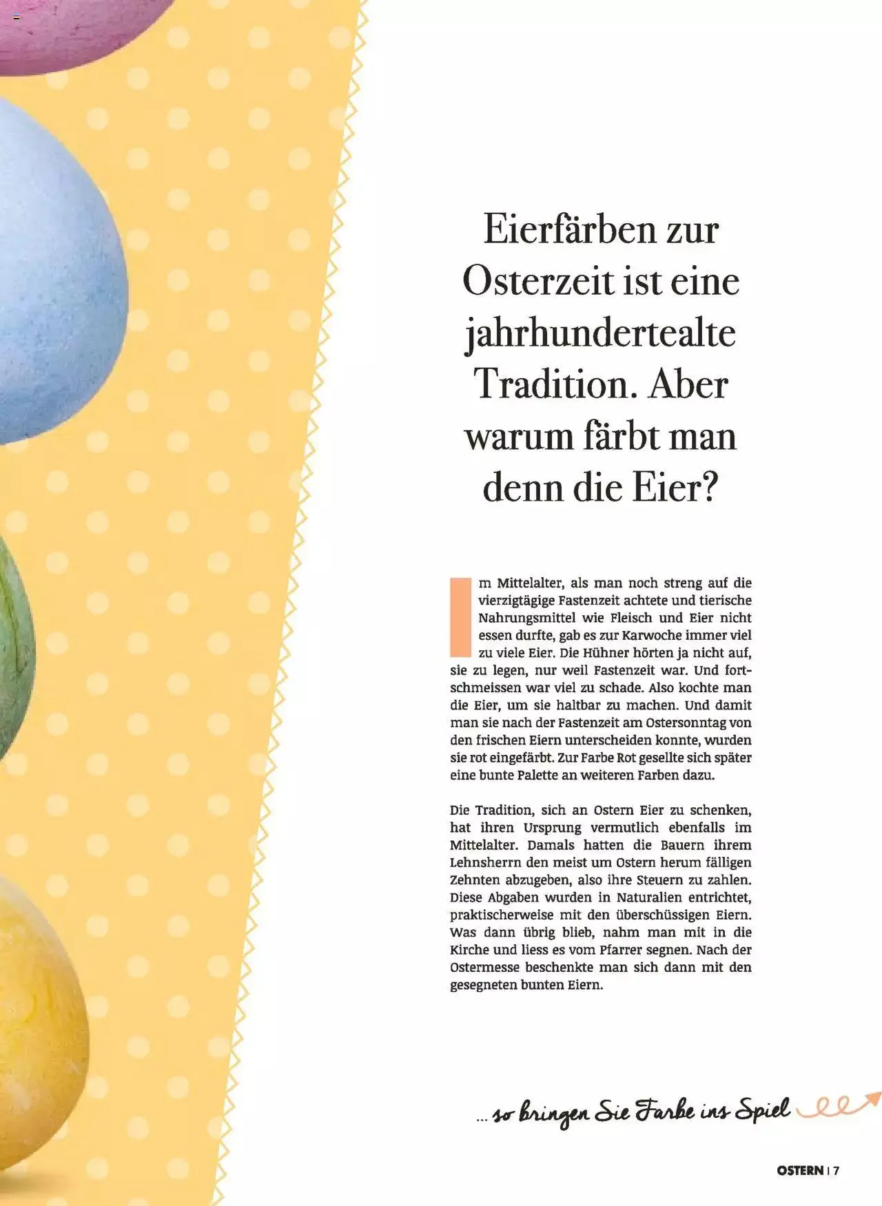 Coop Aktionen Ostern von 28. März bis 31. Dezember 2023 - Prospekt seite  7