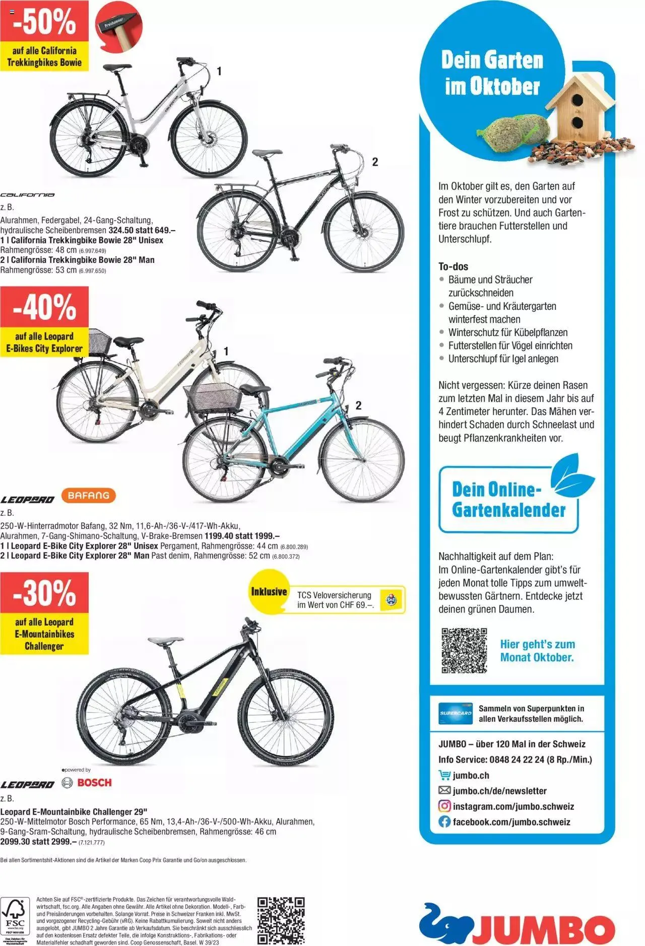 Jumbo Aktionen von 26. September bis 8. Oktober 2023 - Prospekt seite  24