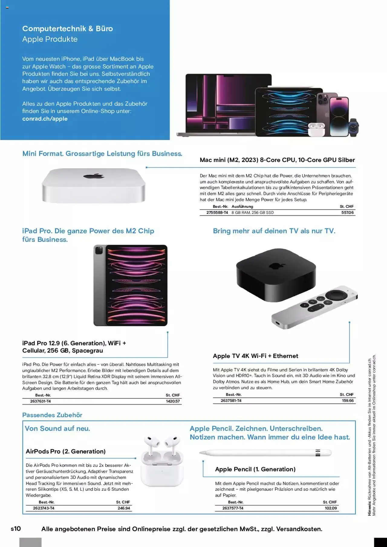 Conrad Aktionen von 16. Oktober bis 31. Dezember 2023 - Prospekt seite  34