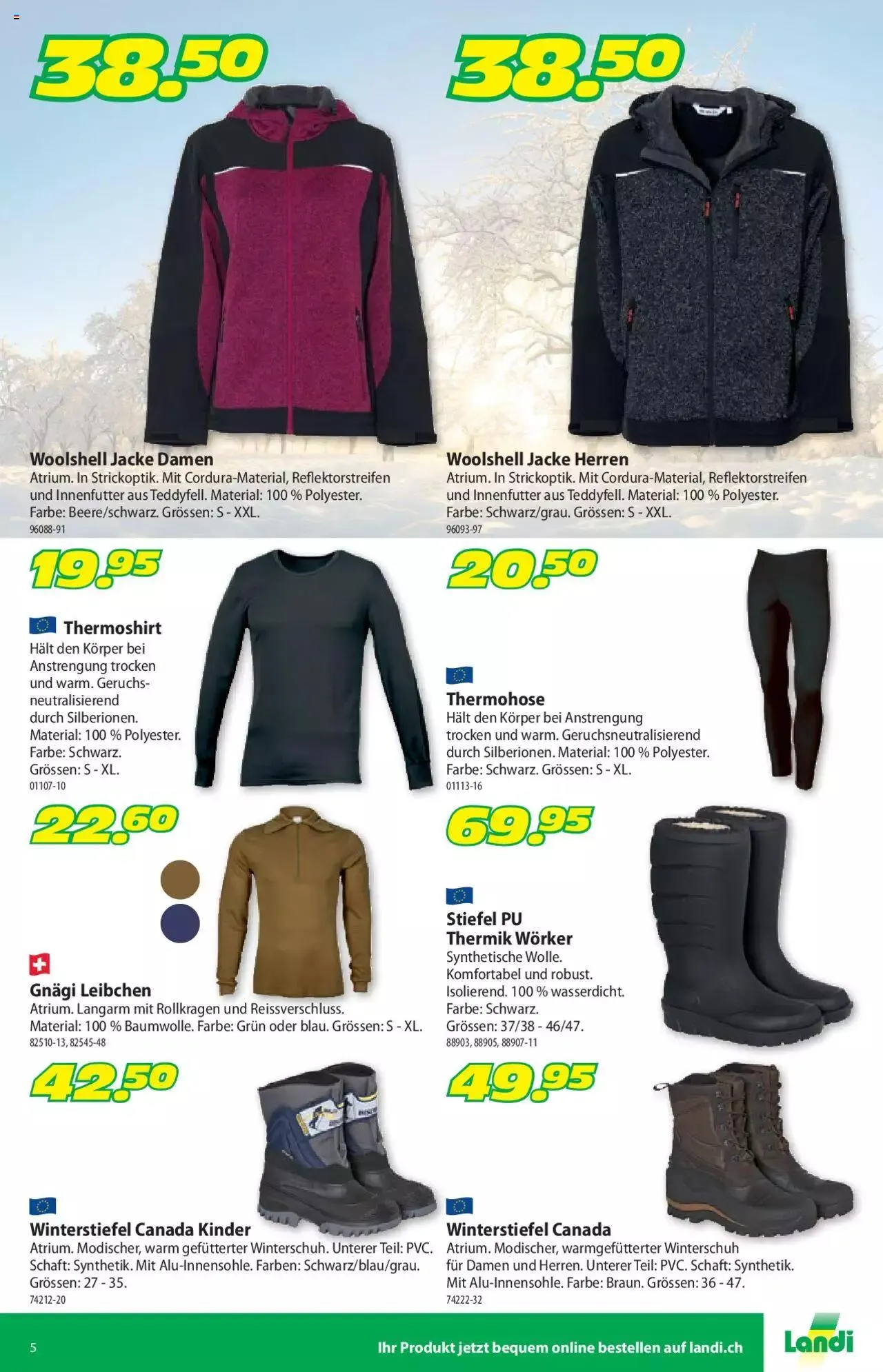 Landi Aktionen von 22. Januar bis 4. Februar 2024 - Prospekt seite 9