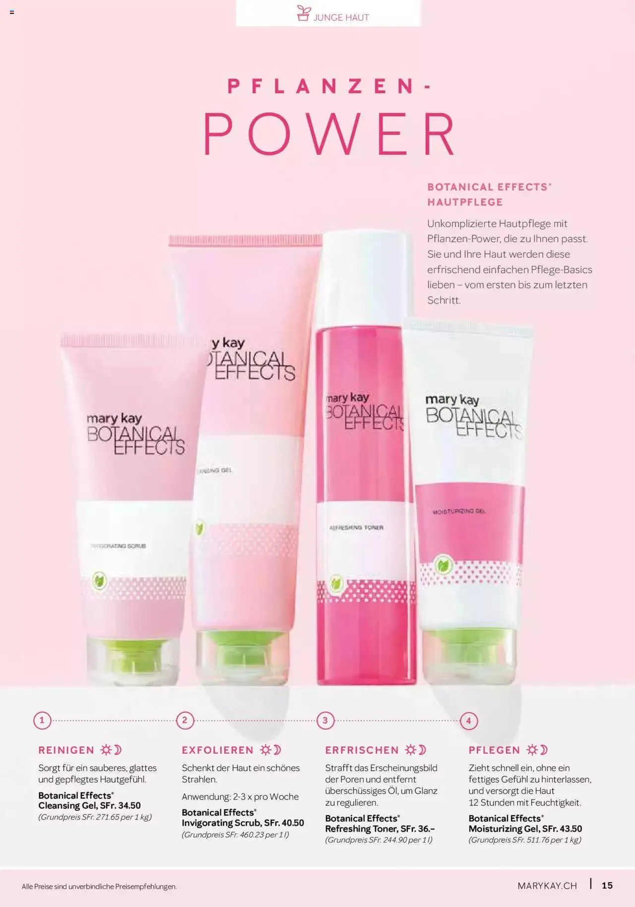 Mary Kay Aktionen von 17. Juli bis 31. Dezember 2023 - Prospekt seite 15