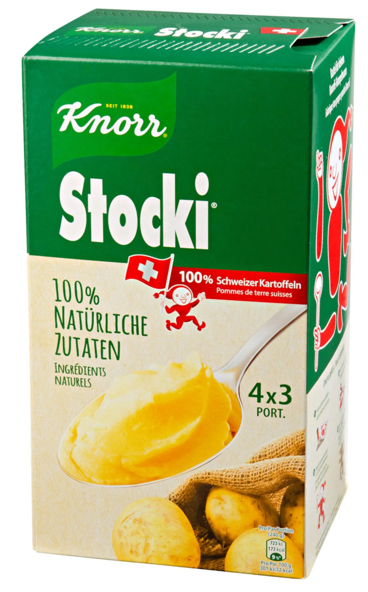 Knorr Stocki, 4 x 3 Portionen