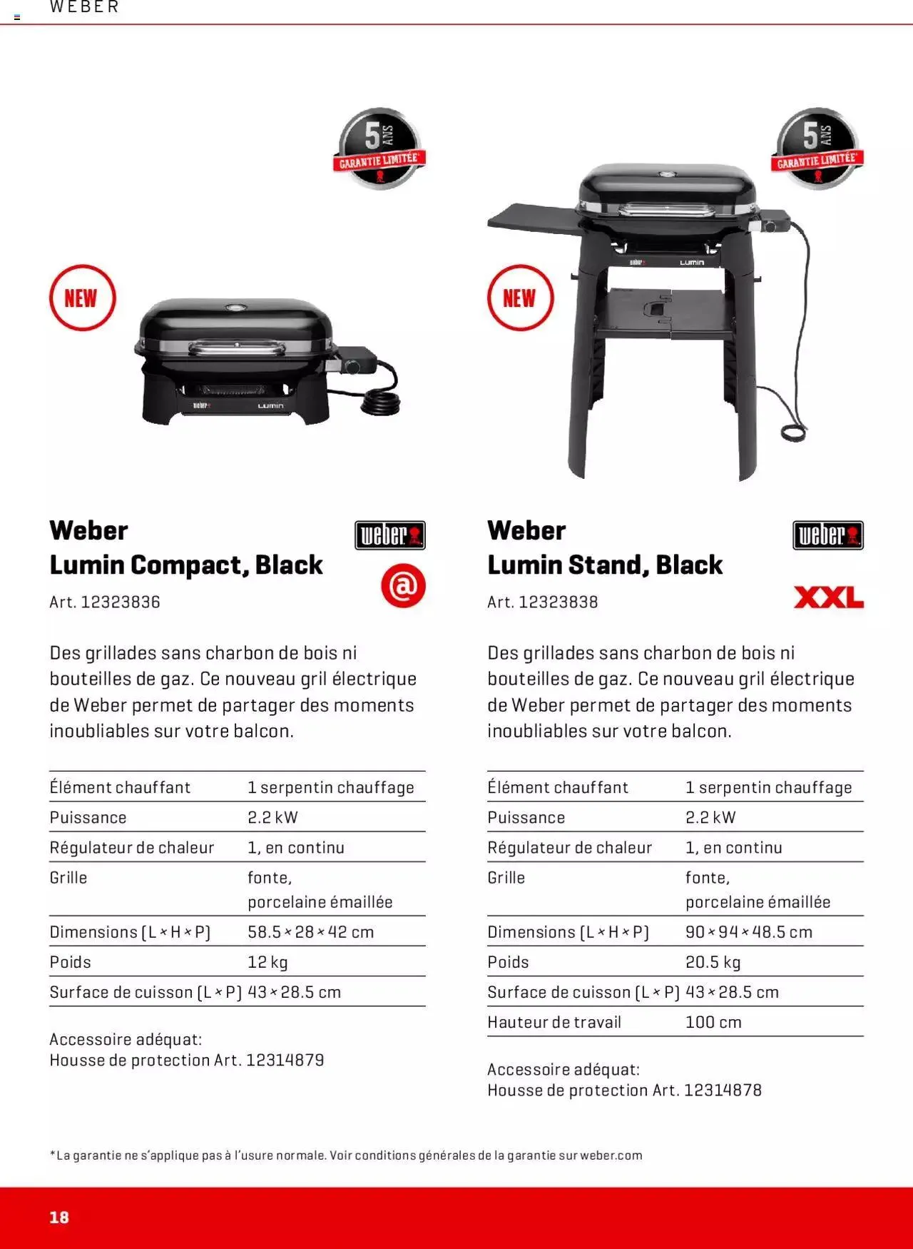 Interdiscount Prospectus Grill von 13. März bis 31. Dezember 2023 - Prospekt seite  18