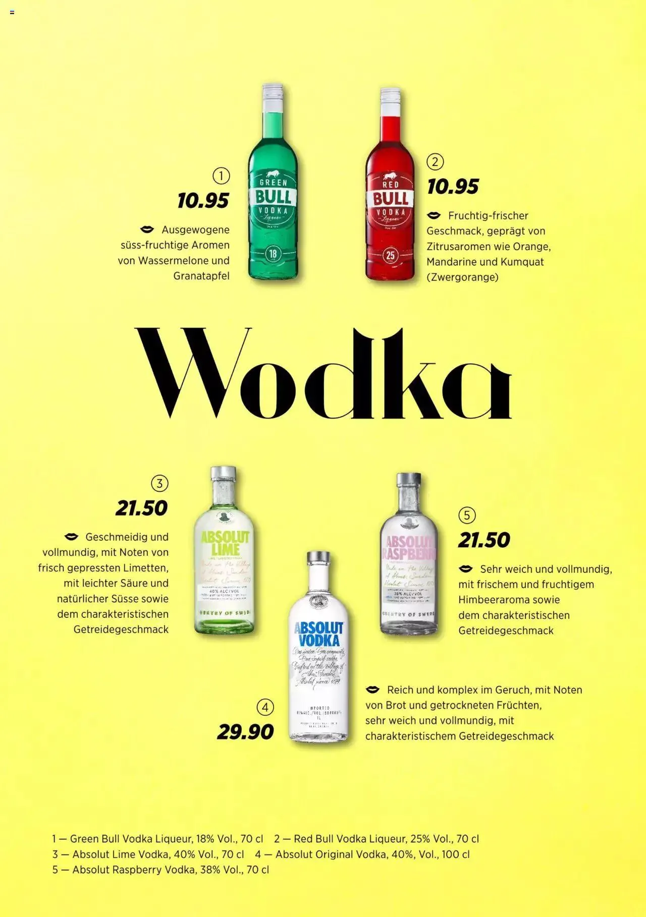 Denner Aktionen drinks and cigars DE von 6. Juni bis 31. Dezember 2023 - Prospekt seite 7