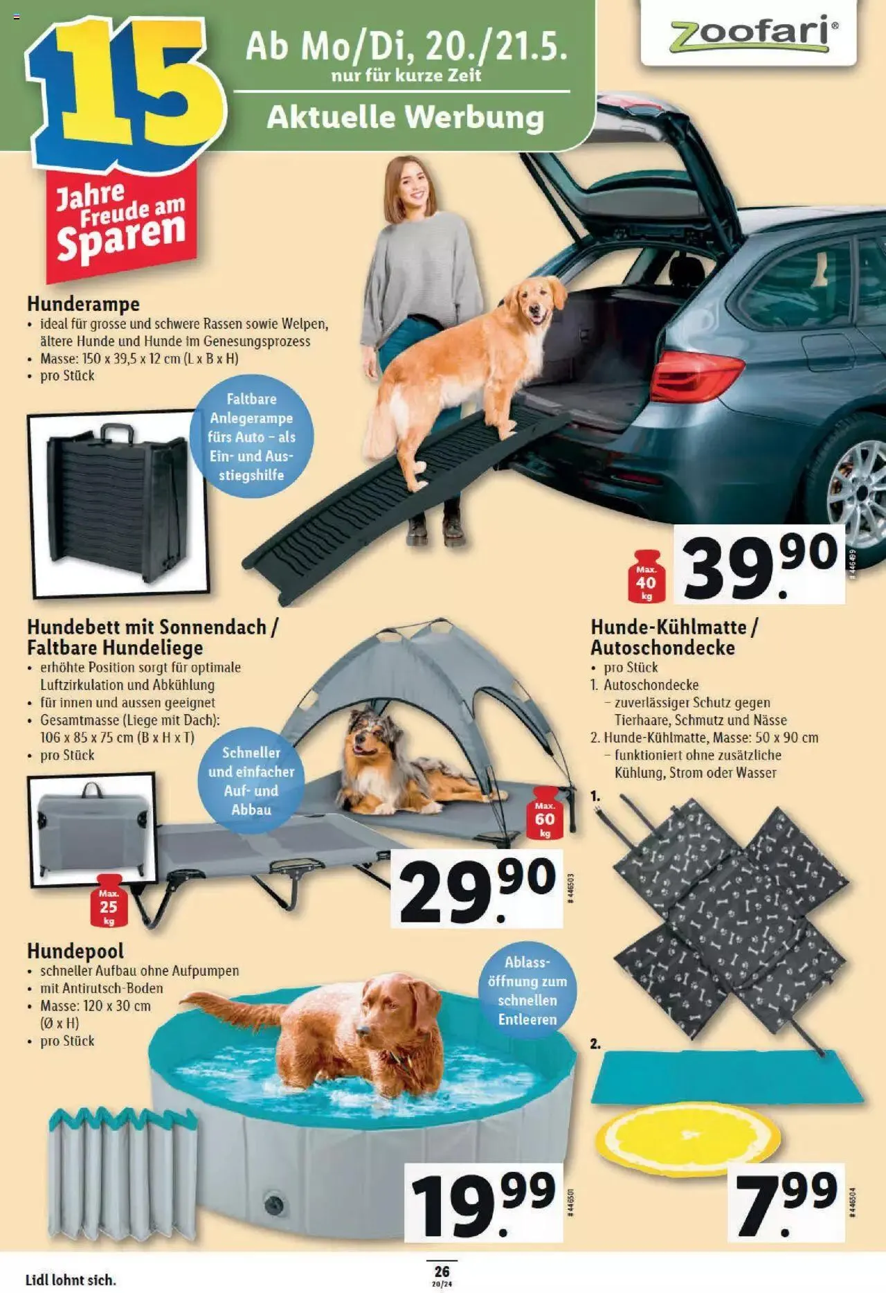Lidl Aktionen von 16. Mai bis 22. Mai 2024 - Prospekt seite  26