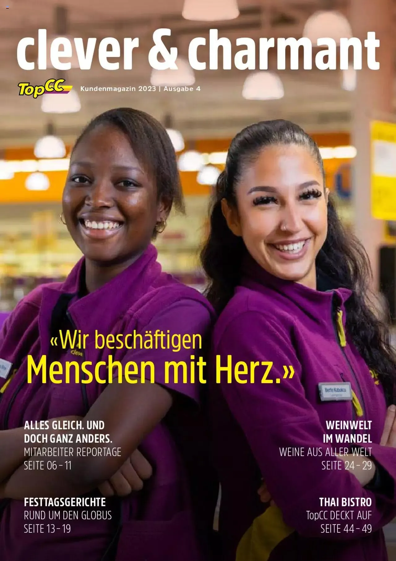 TopCC Kundenmagazin 4 von 1. November bis 31. Dezember 2024 - Prospekt seite  1