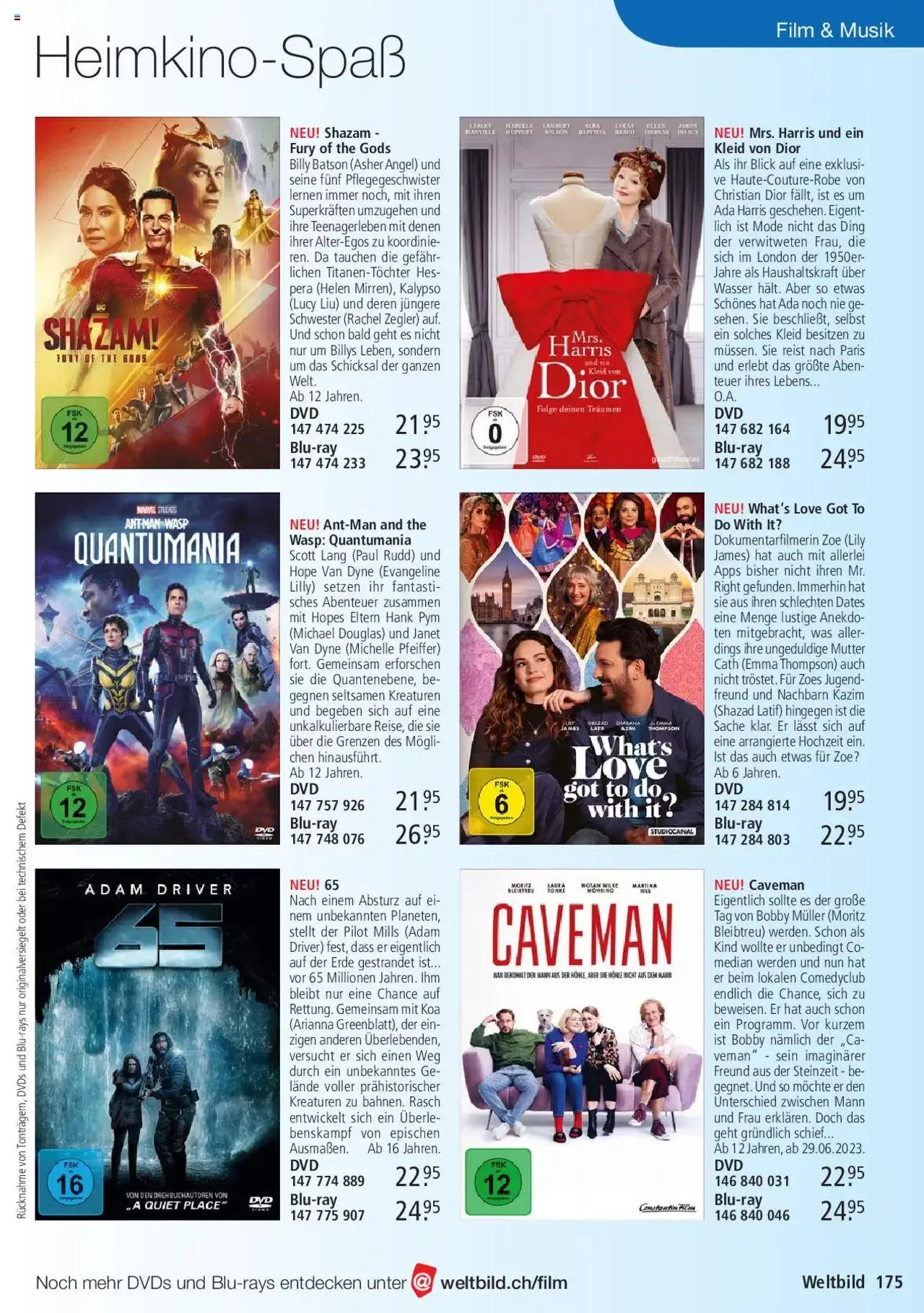 Weltbild Aktionen von 1. Juli bis 31. Juli 2023 - Prospekt seite  175