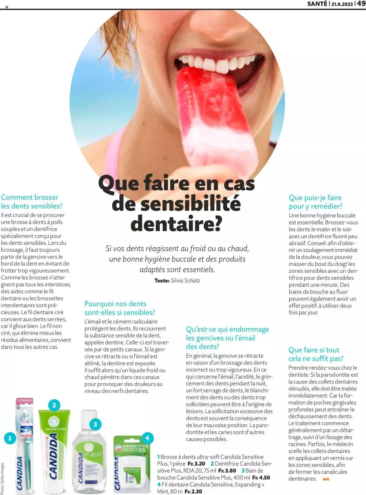 Migros - Magazin FR von 21. August bis 31. Dezember 2023 - Prospekt seite  49