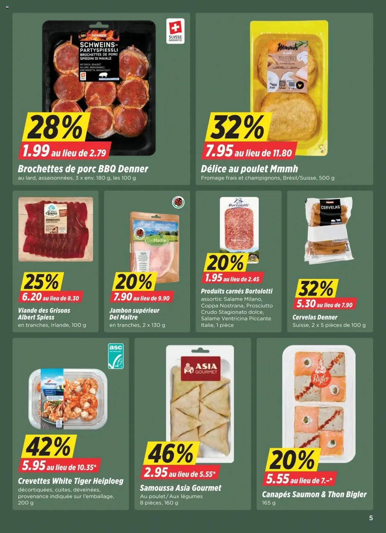 Denner Aktionen FR von 27. August bis 2. September 2024 - Prospekt seite  5