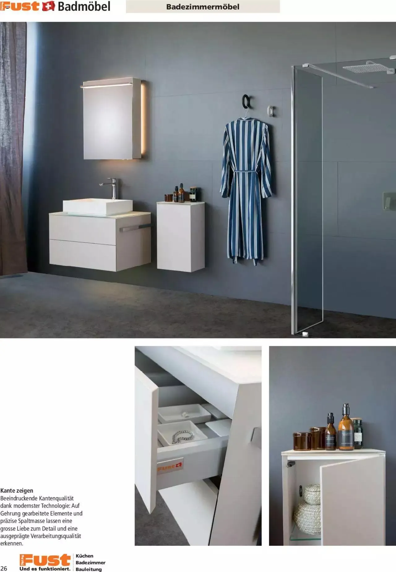 Fust Aktionen Badezimmermagazin von 17. April bis 31. Dezember 2024 - Prospekt seite  26