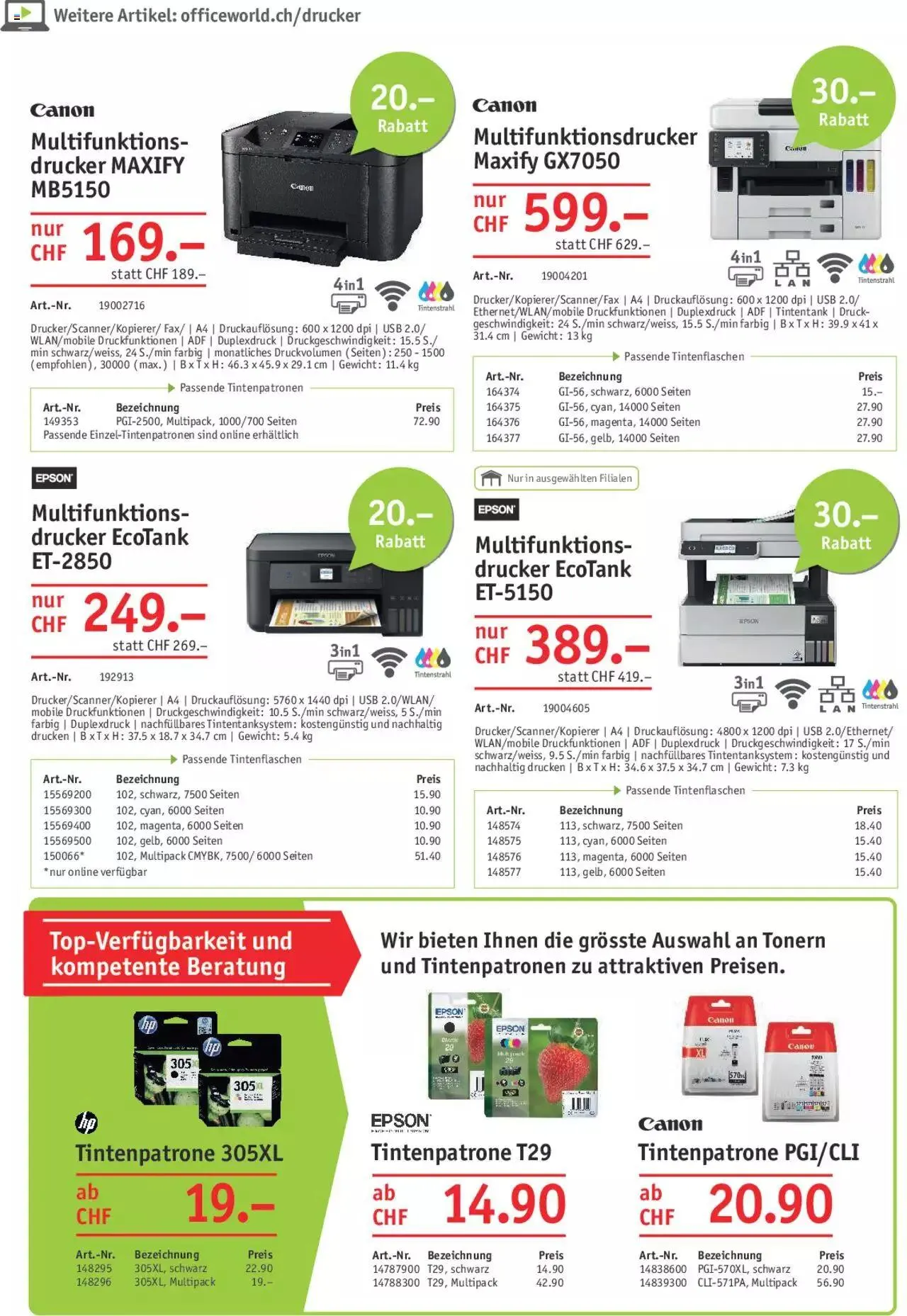 Office World Aktionen von 24. August bis 27. September 2023 - Prospekt seite 10