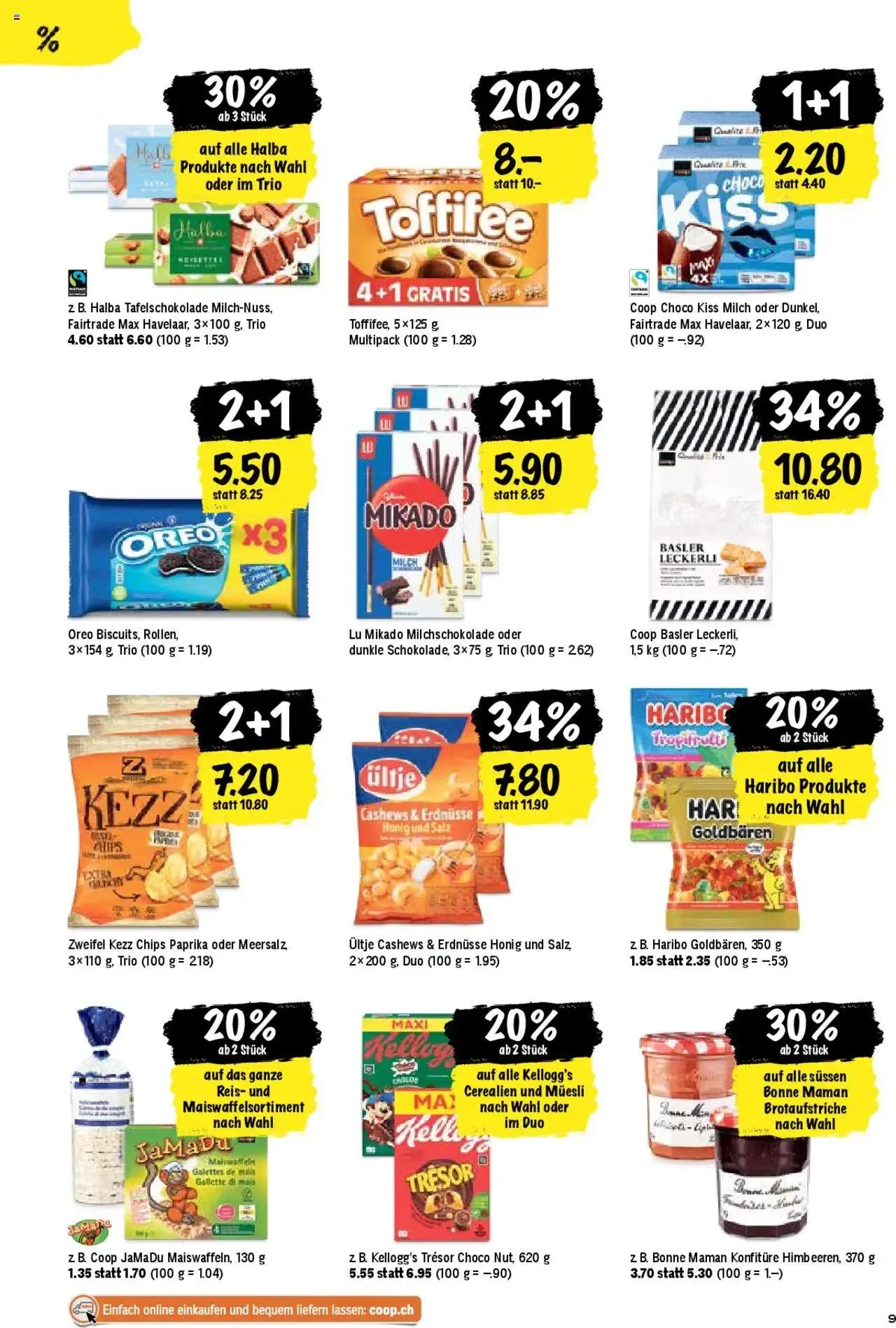 Coop Aktionen von 24. September bis 29. September 2024 - Prospekt seite  9