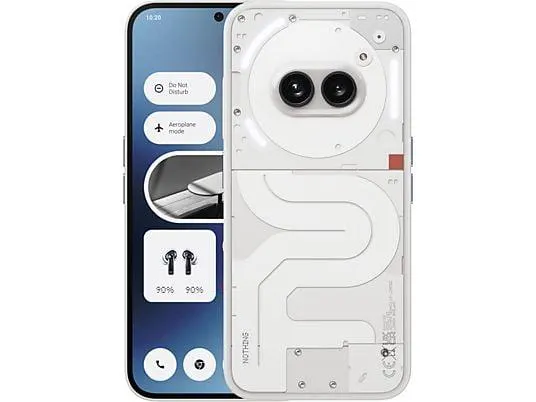 NOTHING phone (2a) - Smartphone (6.7 ", 256 GB, Weiss)