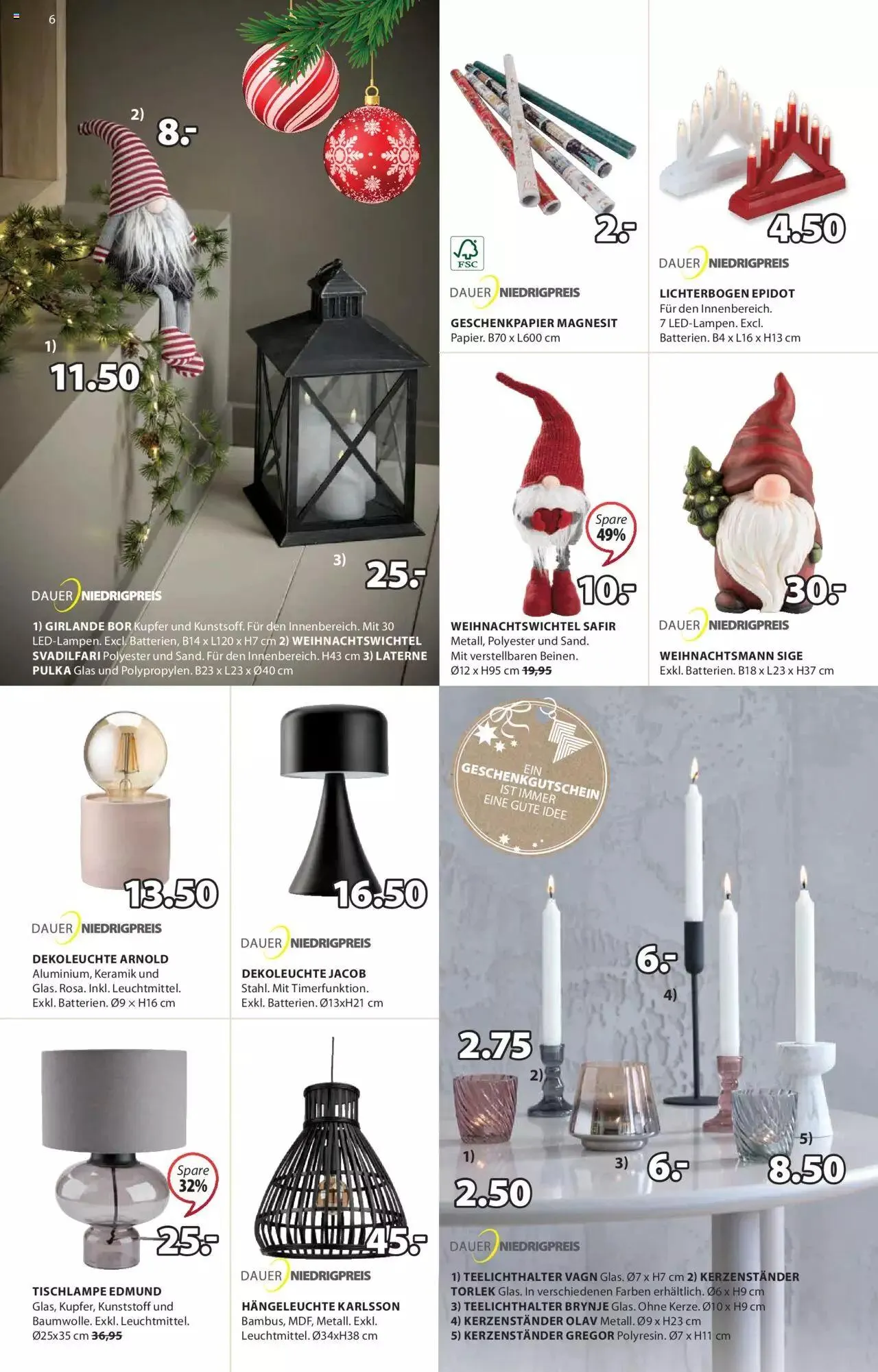 JYSK Aktionen von 28. November bis 4. Dezember 2023 - Prospekt seite 7