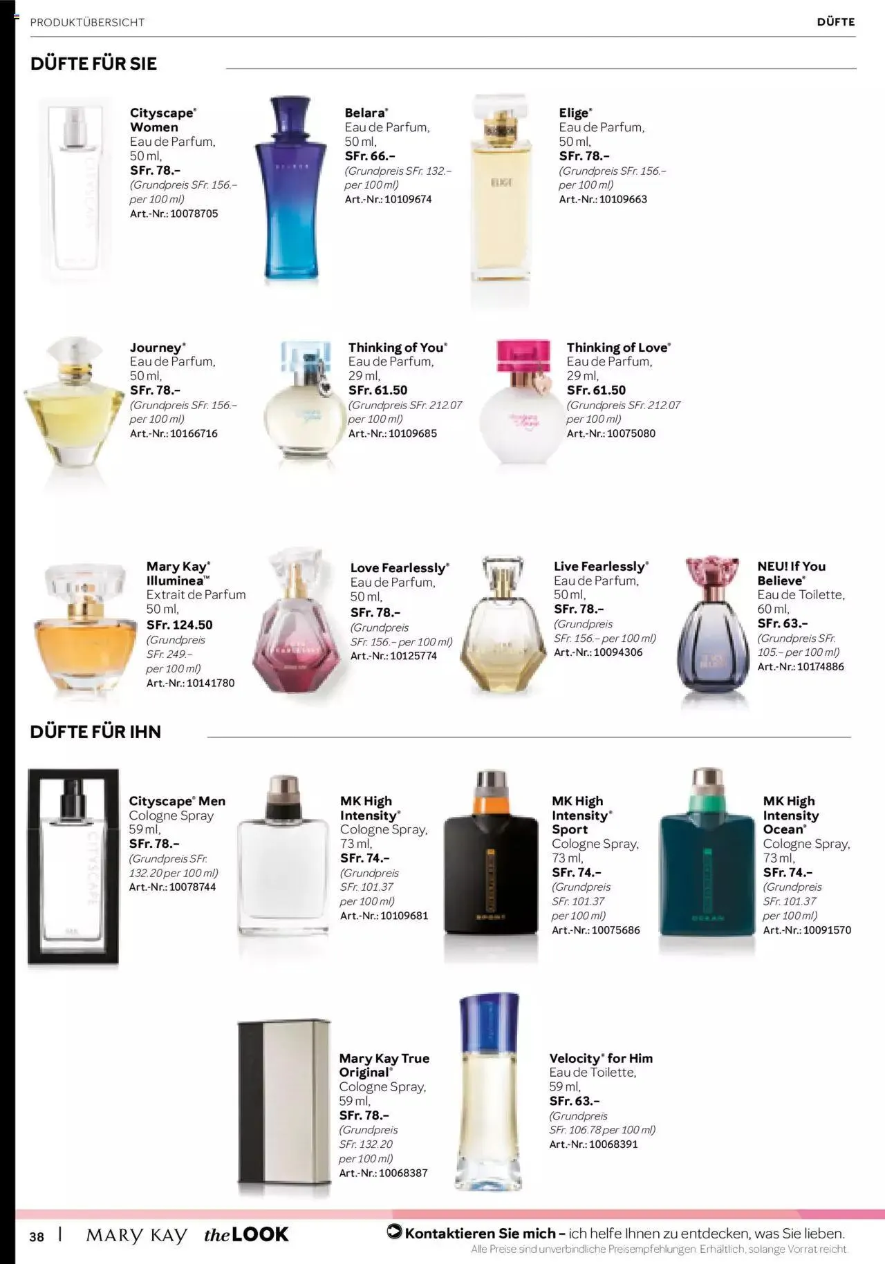 Mary Kay - Aktueller Prospekt von 17. Oktober bis 31. Dezember 2023 - Prospekt seite 38