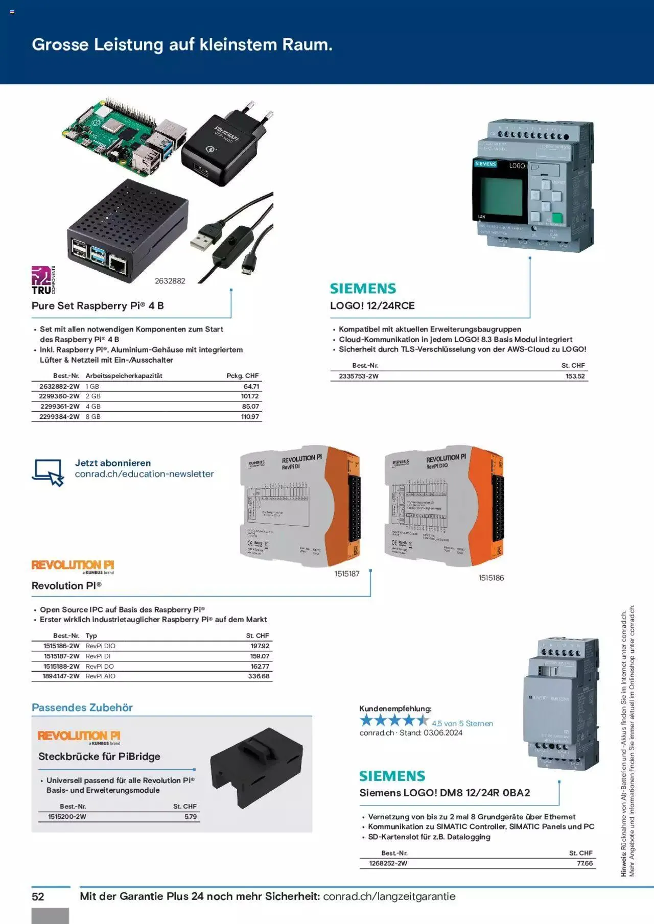 Conrad Aktionen Education von 17. Juni bis 9. Januar 2025 - Prospekt seite  54