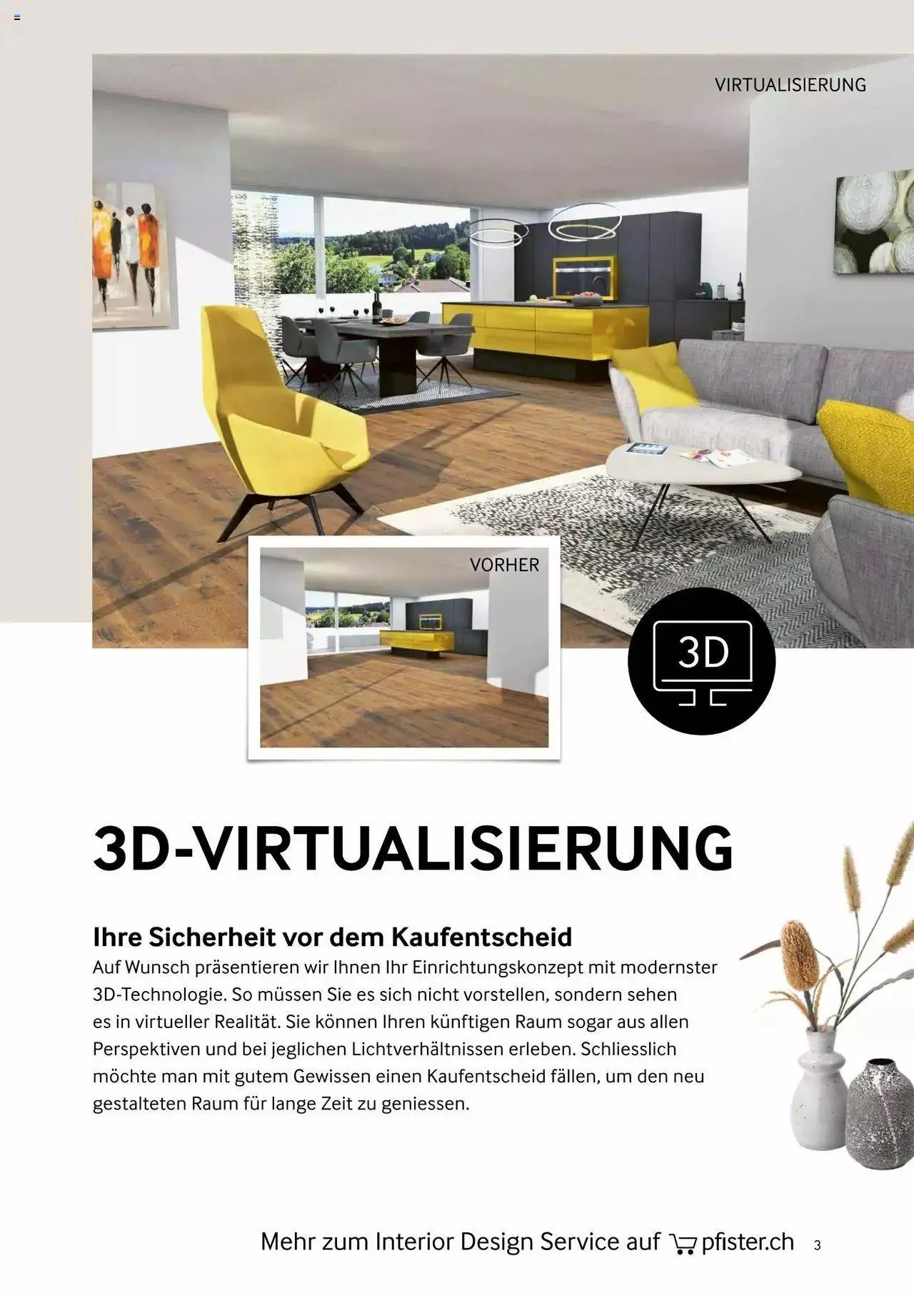 Pfister - Interior Design Service von 30. August bis 31. Dezember 2024 - Prospekt seite  3
