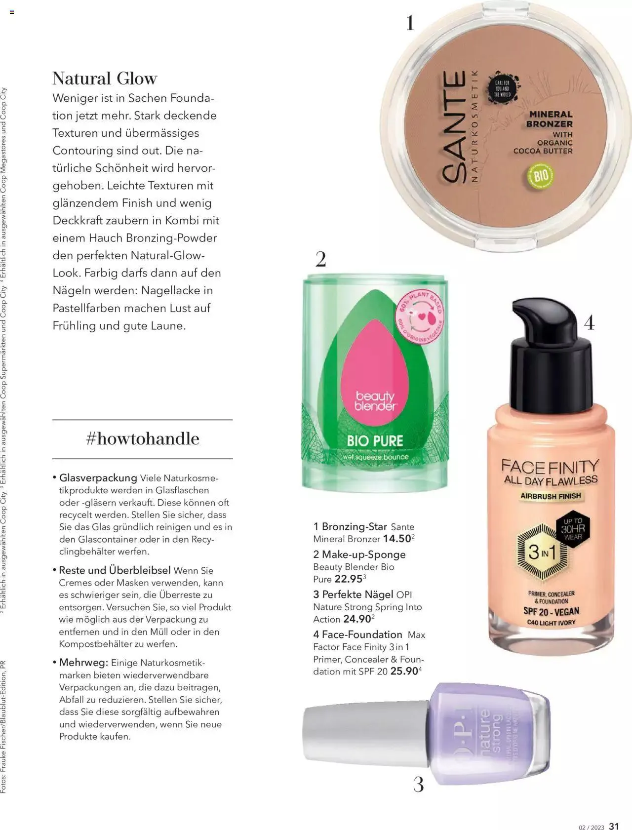 Coop Beauty & Life von 3. April bis 31. Dezember 2023 - Prospekt seite  31