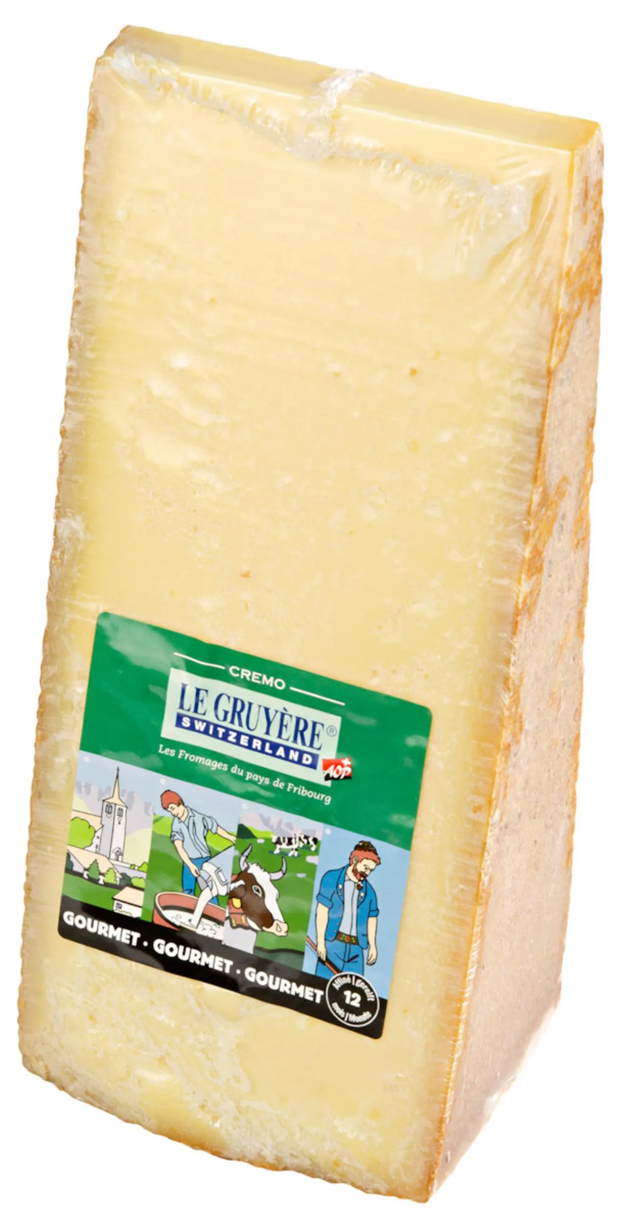 Greyerzer, gesalzen, Keil