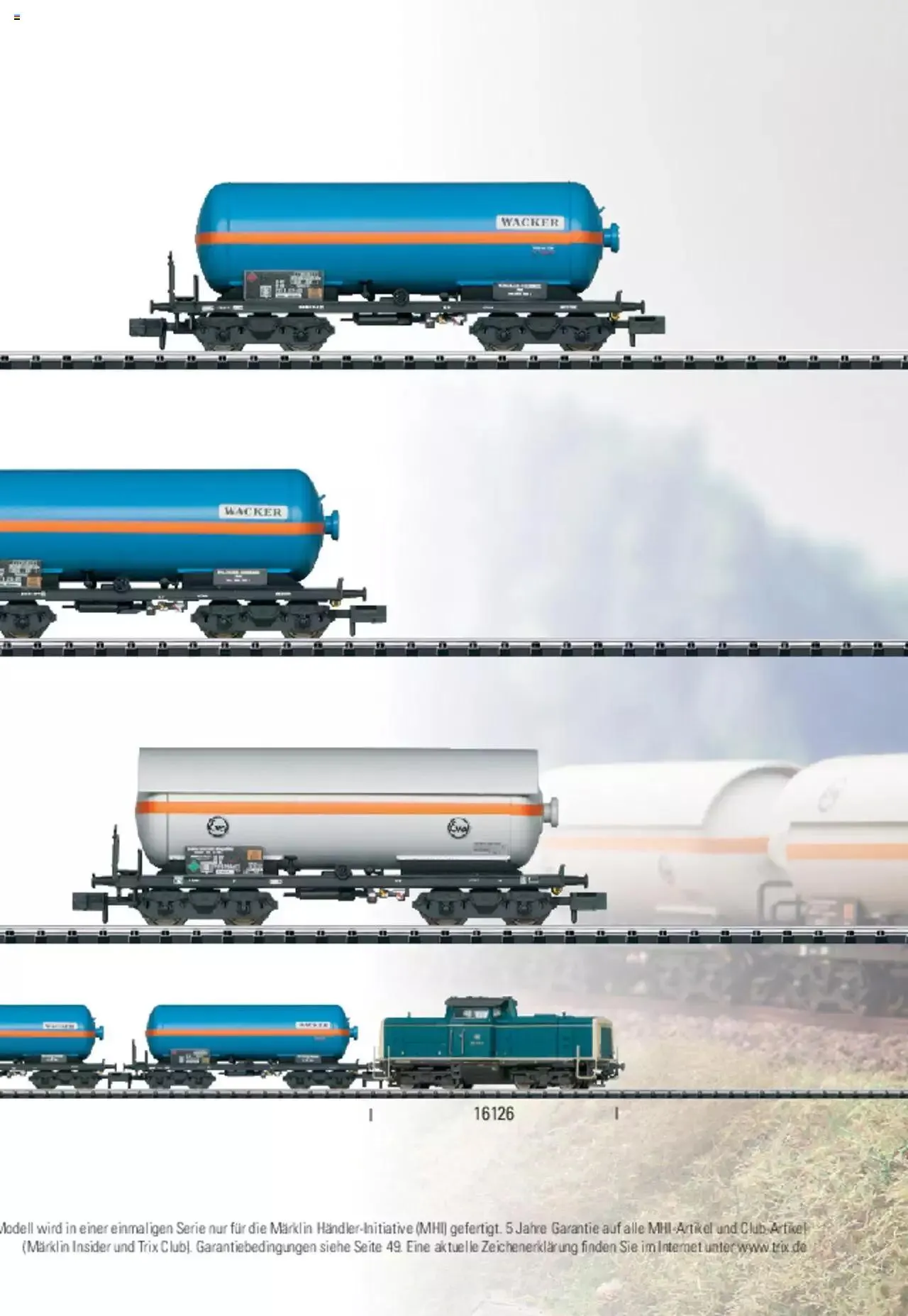 Conrad - TRIX H0 Neuheiten 2022 von 28. März bis 31. Dezember 2023 - Prospekt seite 16