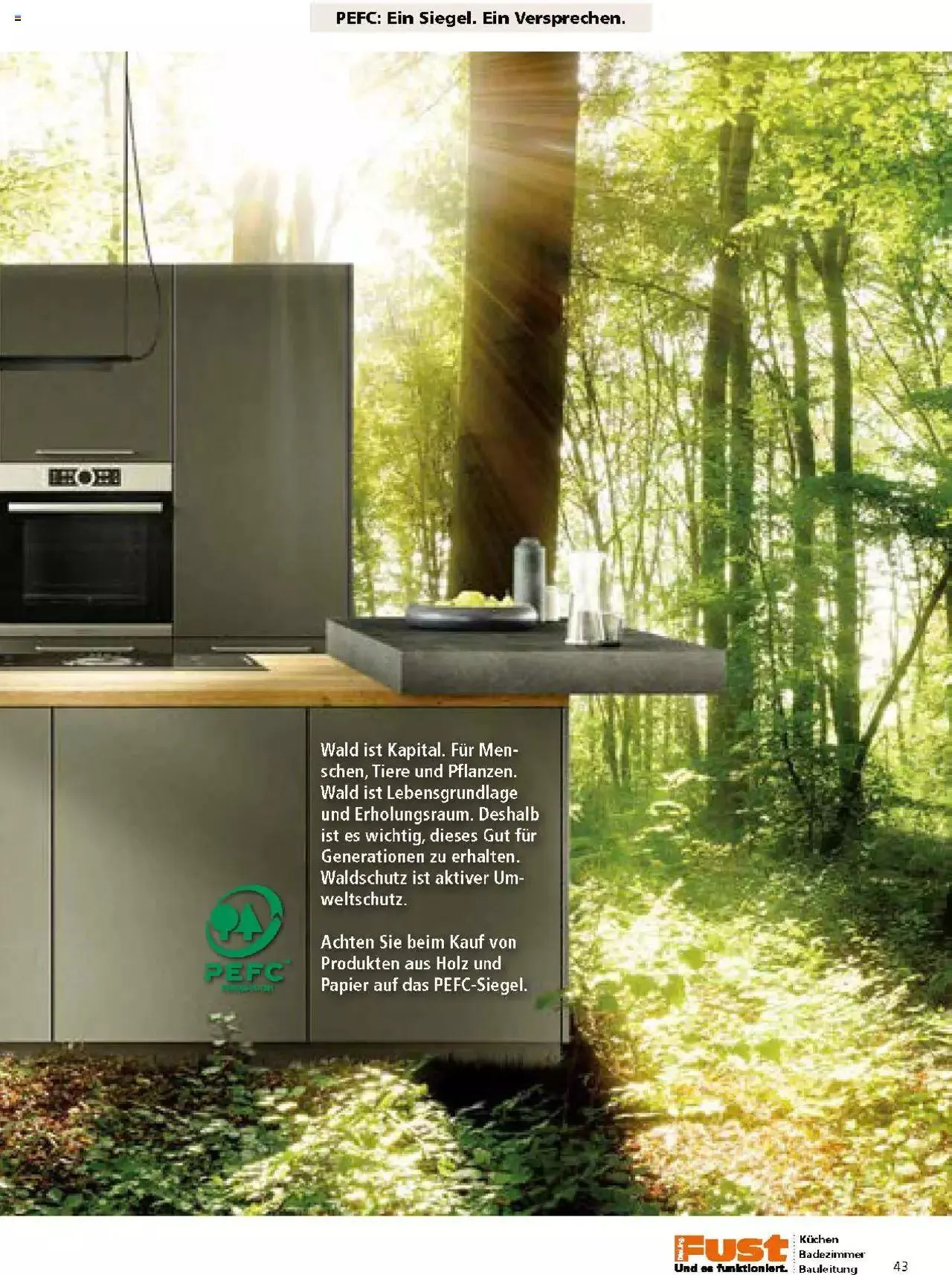 Fust Küchen- und Badezimmerprospekt von 4. März bis 31. Dezember 2024 - Prospekt seite  43