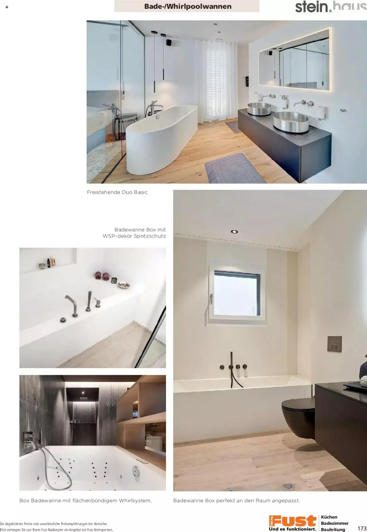 Fust Aktionen Badezimmermagazin von 17. April bis 31. Dezember 2024 - Prospekt seite  173