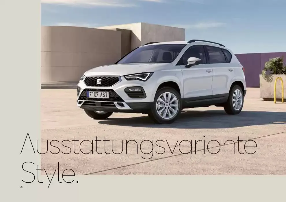 SEAT Ateca von 28. Oktober bis 11. November 2024 - Prospekt seite  22