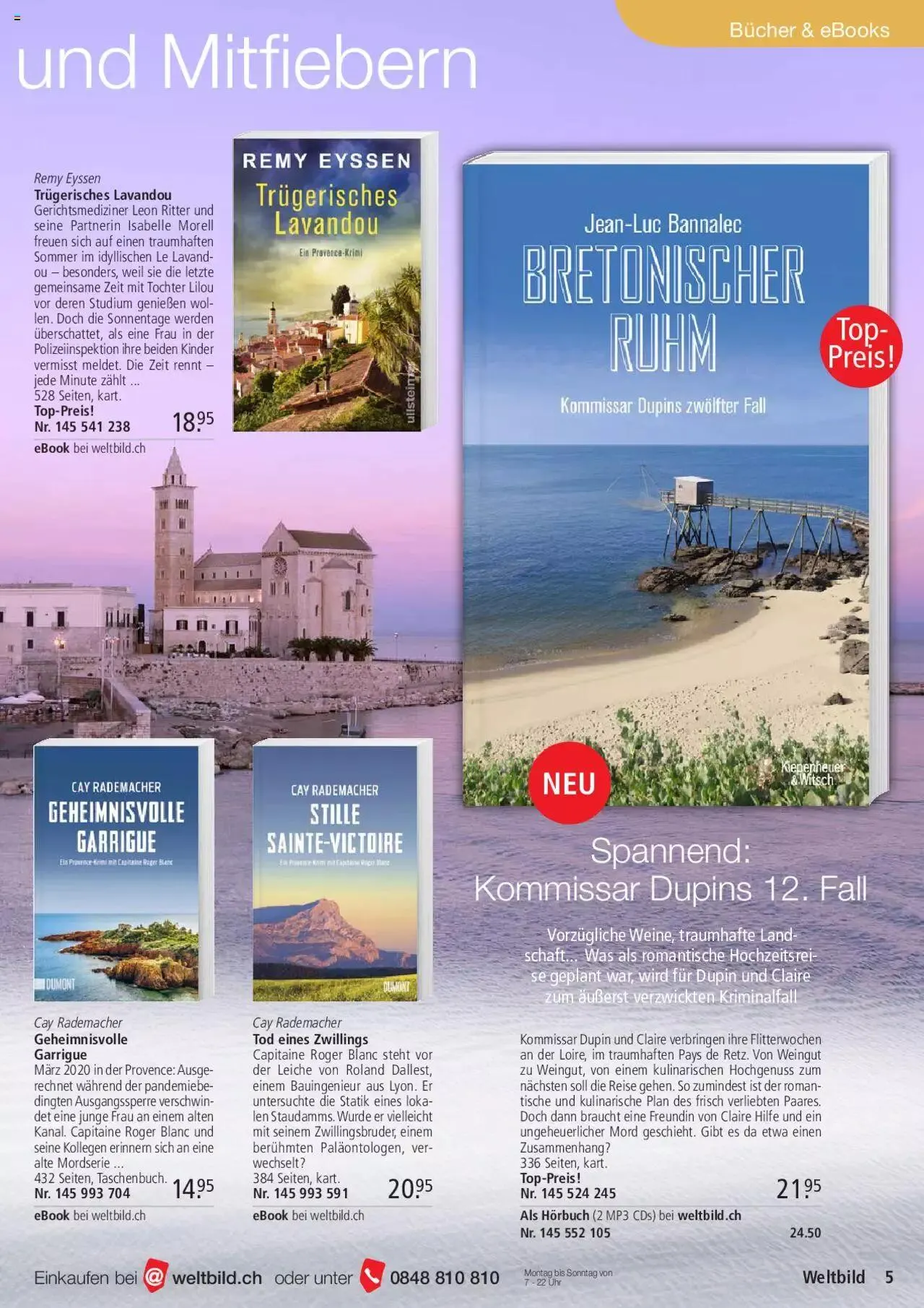 Weltbild Aktionen von 1. Juli bis 31. Juli 2023 - Prospekt seite 5