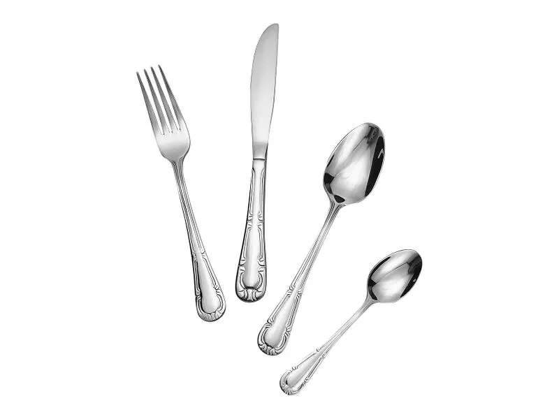 Besteck-Set NORMA 24-teilig grau