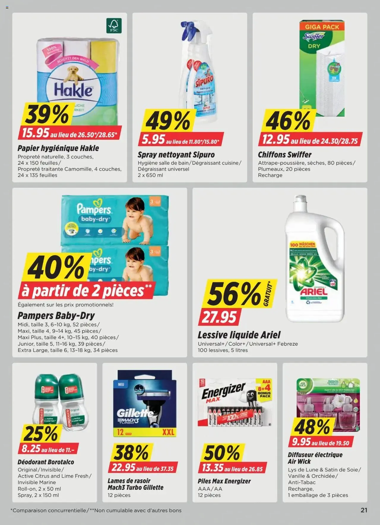 Denner Aktionen FR von 8. Oktober bis 14. Oktober 2024 - Prospekt seite  21