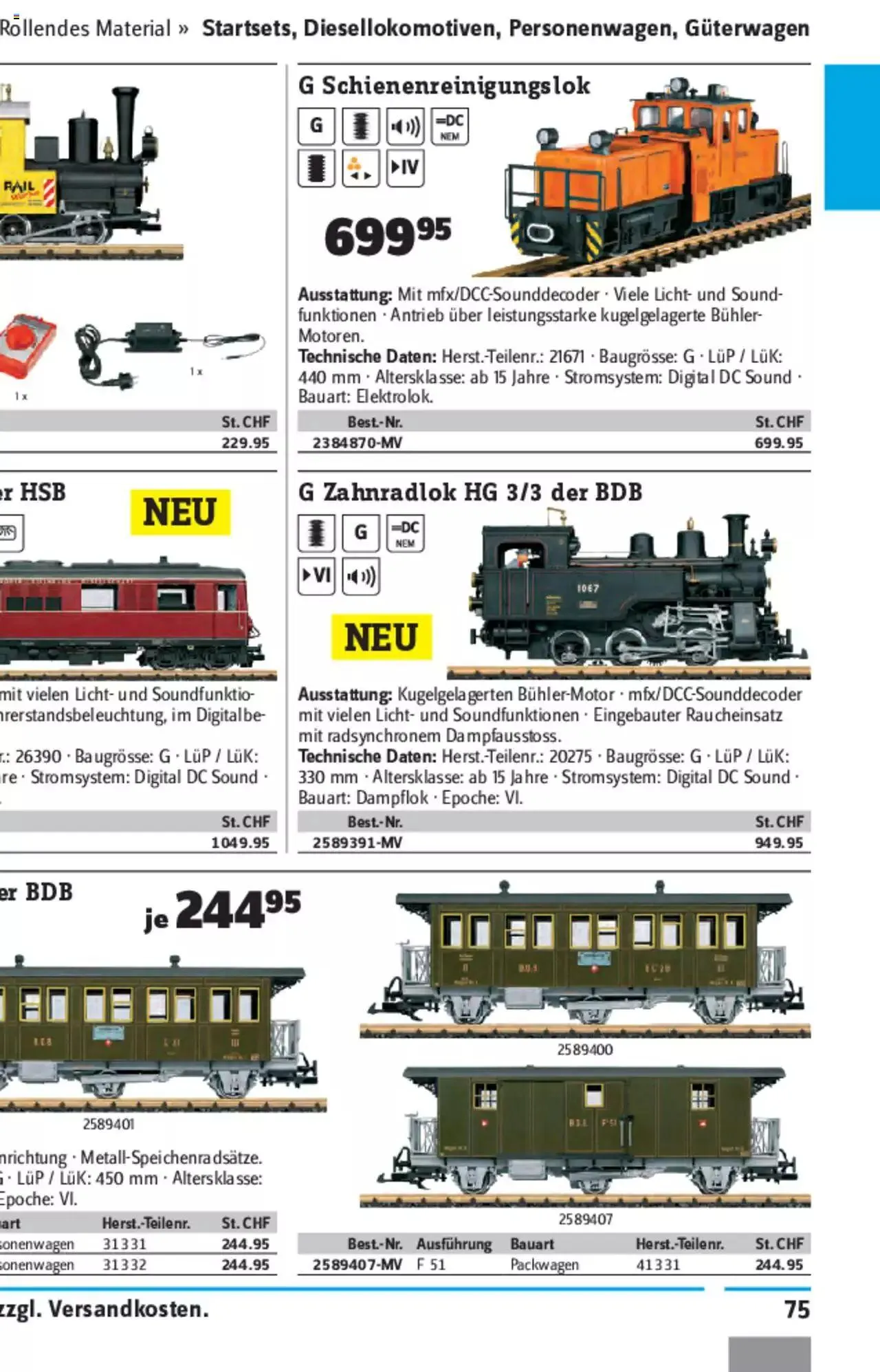 Conrad - Modellbahn Katalog 2022/23 von 5. September bis 31. Dezember 2023 - Prospekt seite  154
