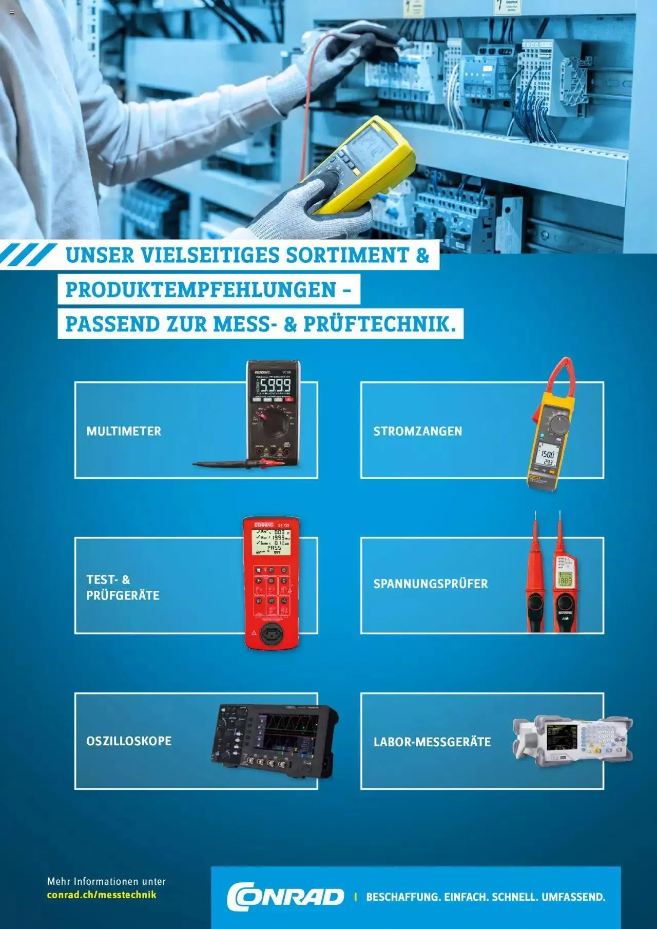 Conrad - Wir sind Technik - Messtechnic fur Profis von 14. November bis 31. Dezember 2023 - Prospekt seite 4