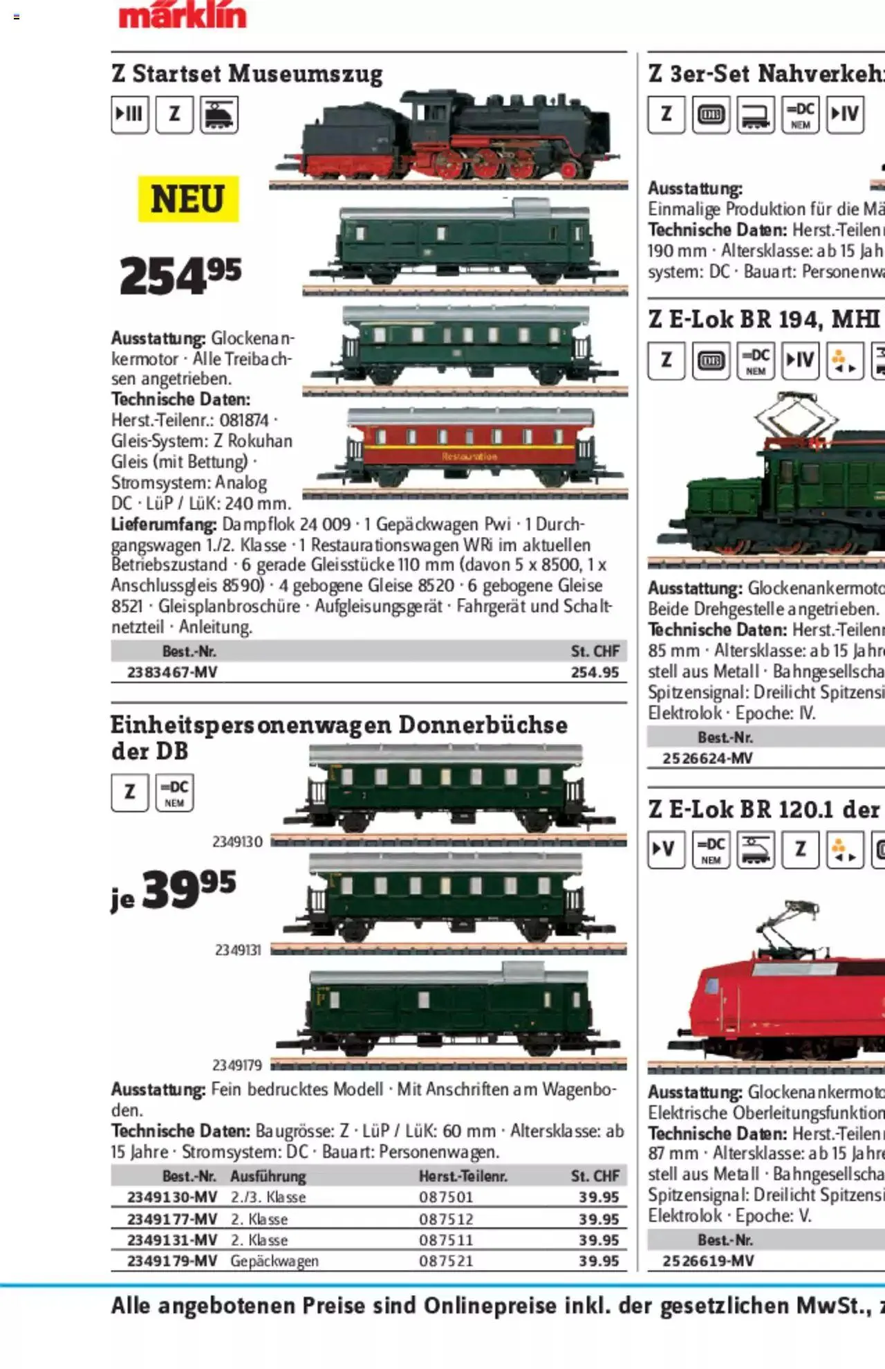 Conrad - Modellbahn Katalog 2022/23 von 5. September bis 31. Dezember 2023 - Prospekt seite  149
