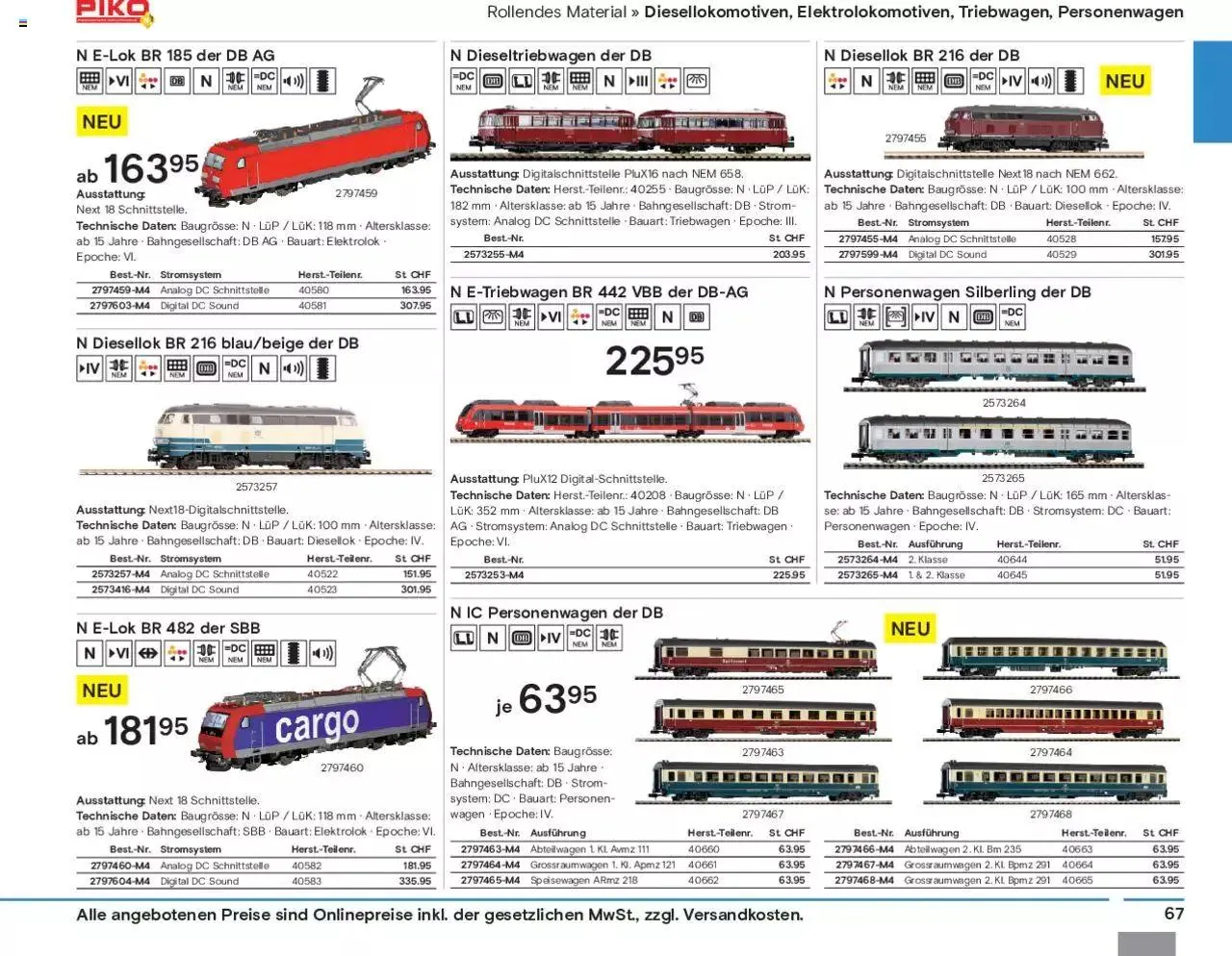 Conrad Modellbahn Katalog 2023/24 von 5. September bis 31. Dezember 2023 - Prospekt seite  69