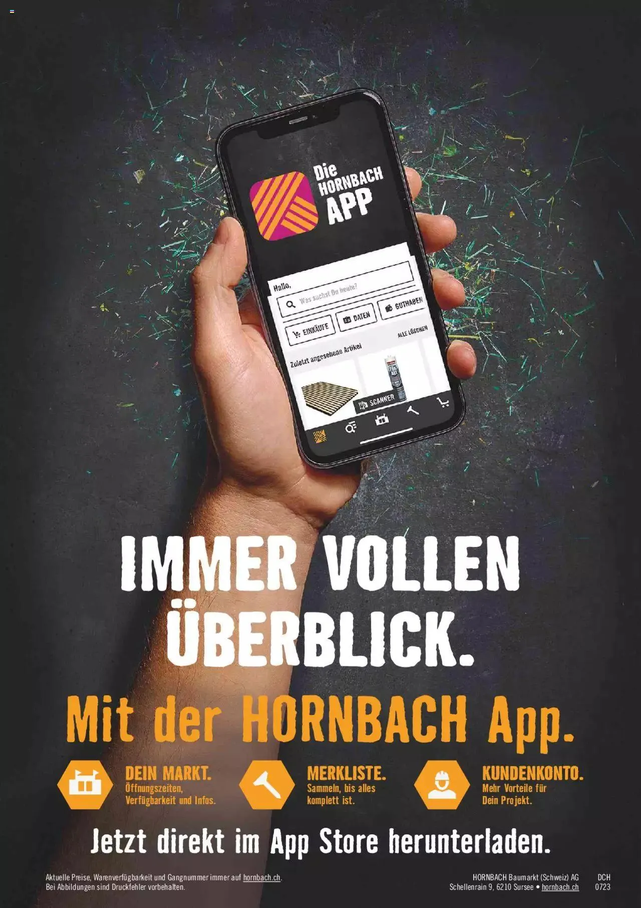 Hornbach Aktionen von 16. August bis 31. Dezember 2023 - Prospekt seite  30