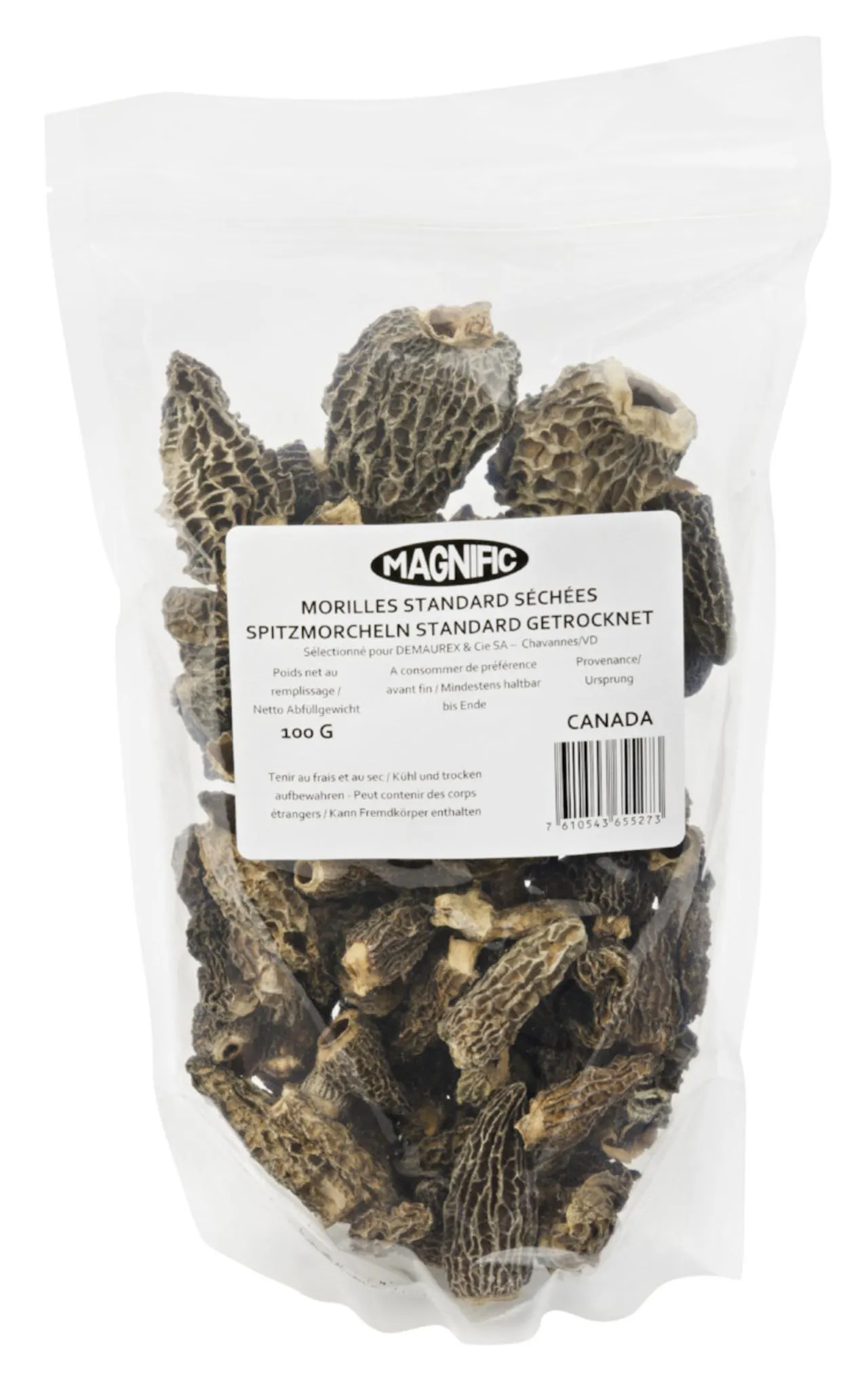 Magnific getrocknete Spitzmorcheln standard