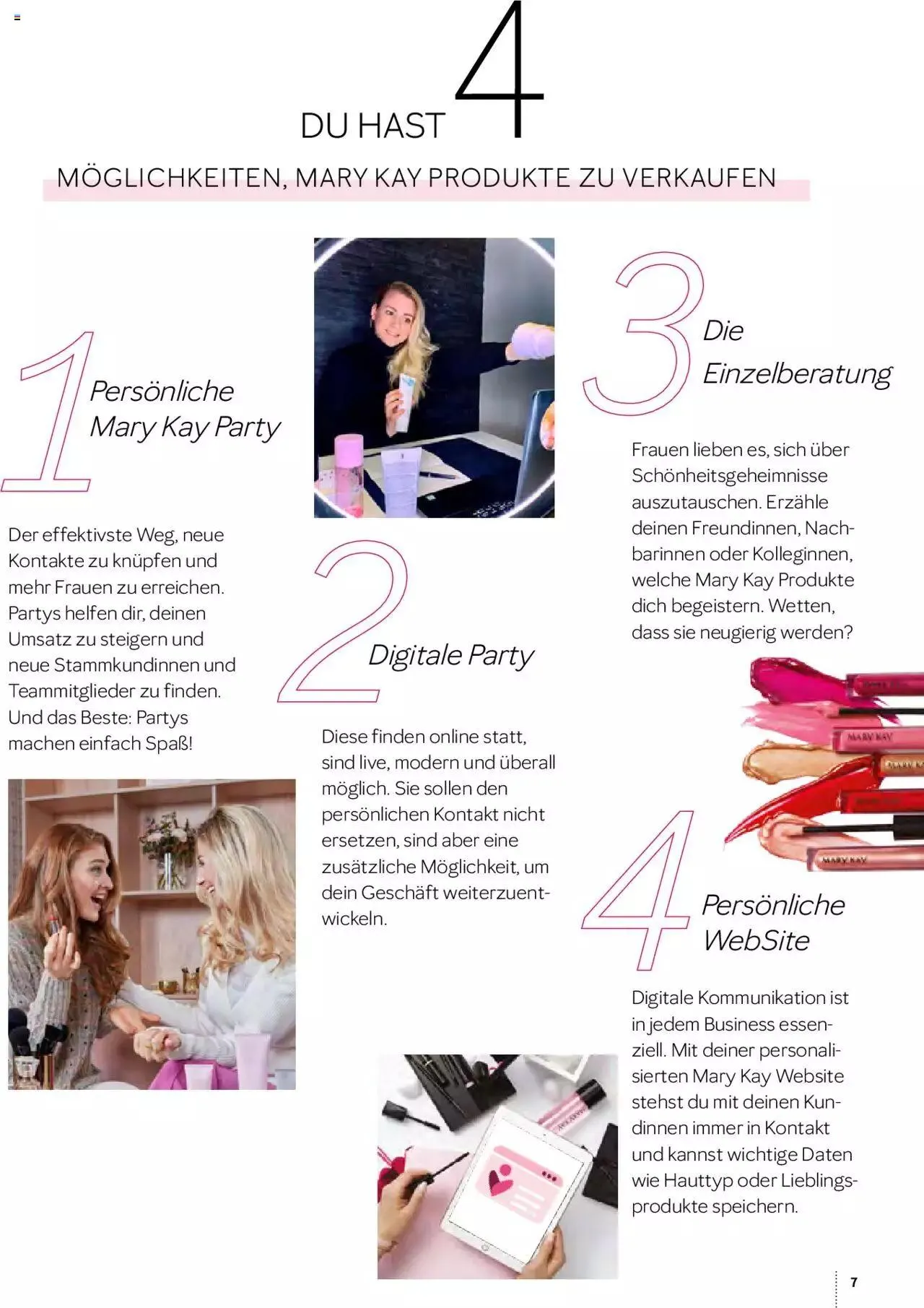 Mary Kay - Hallo Zukunft von 18. Februar bis 31. Dezember 2024 - Prospekt seite  7