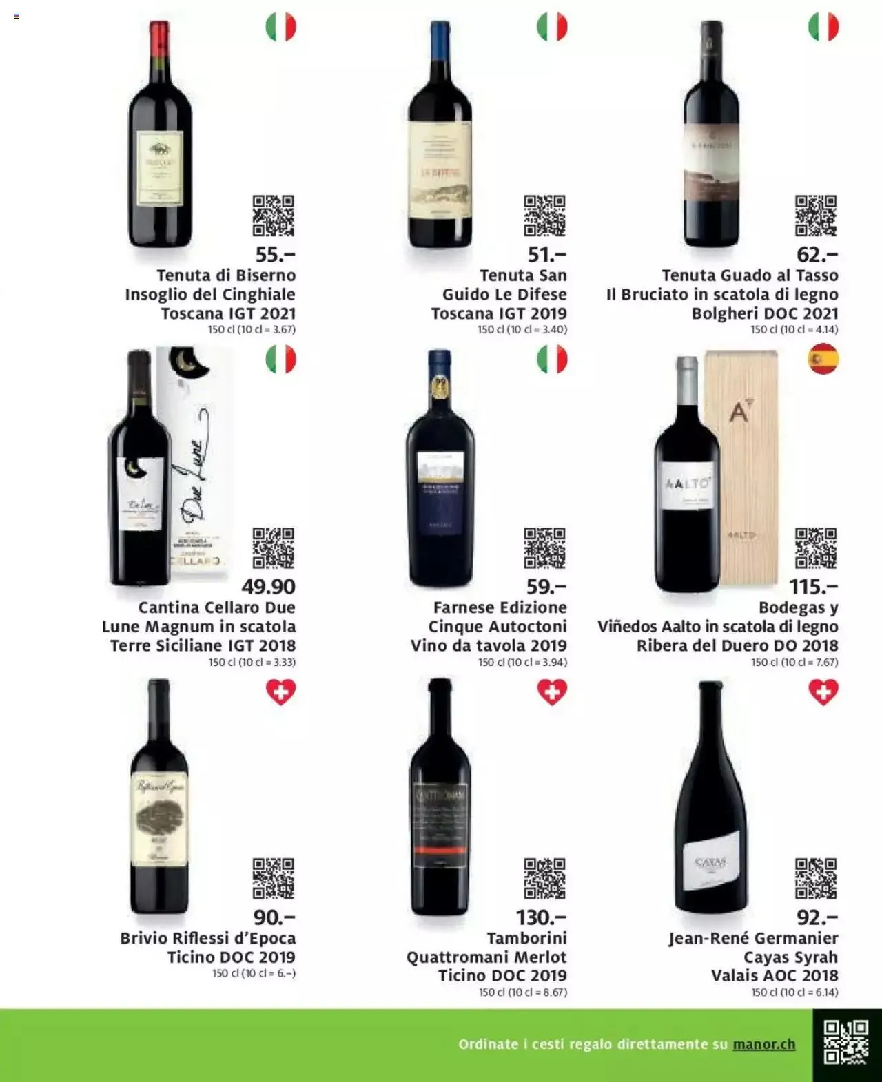 Manor - Offerte della settimana von 31. Oktober bis 31. Dezember 2023 - Prospekt seite 15