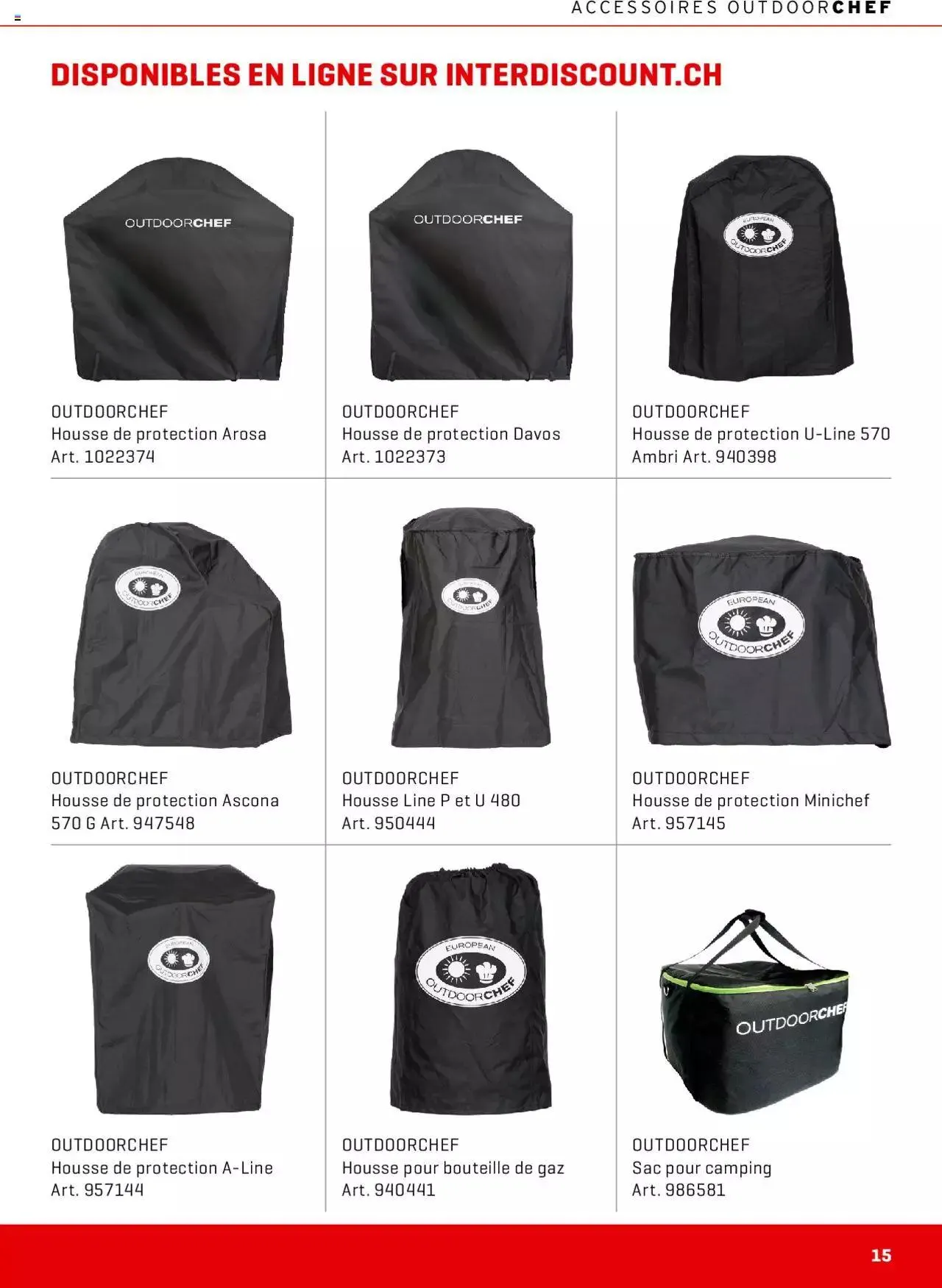 Interdiscount Prospectus Grill von 13. März bis 31. Dezember 2023 - Prospekt seite  15