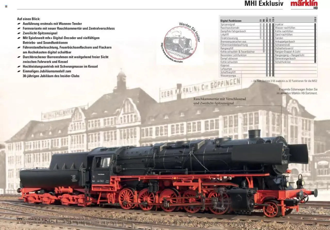 Conrad Märklin Neuheiten 2023 von 13. März bis 31. Dezember 2023 - Prospekt seite 23