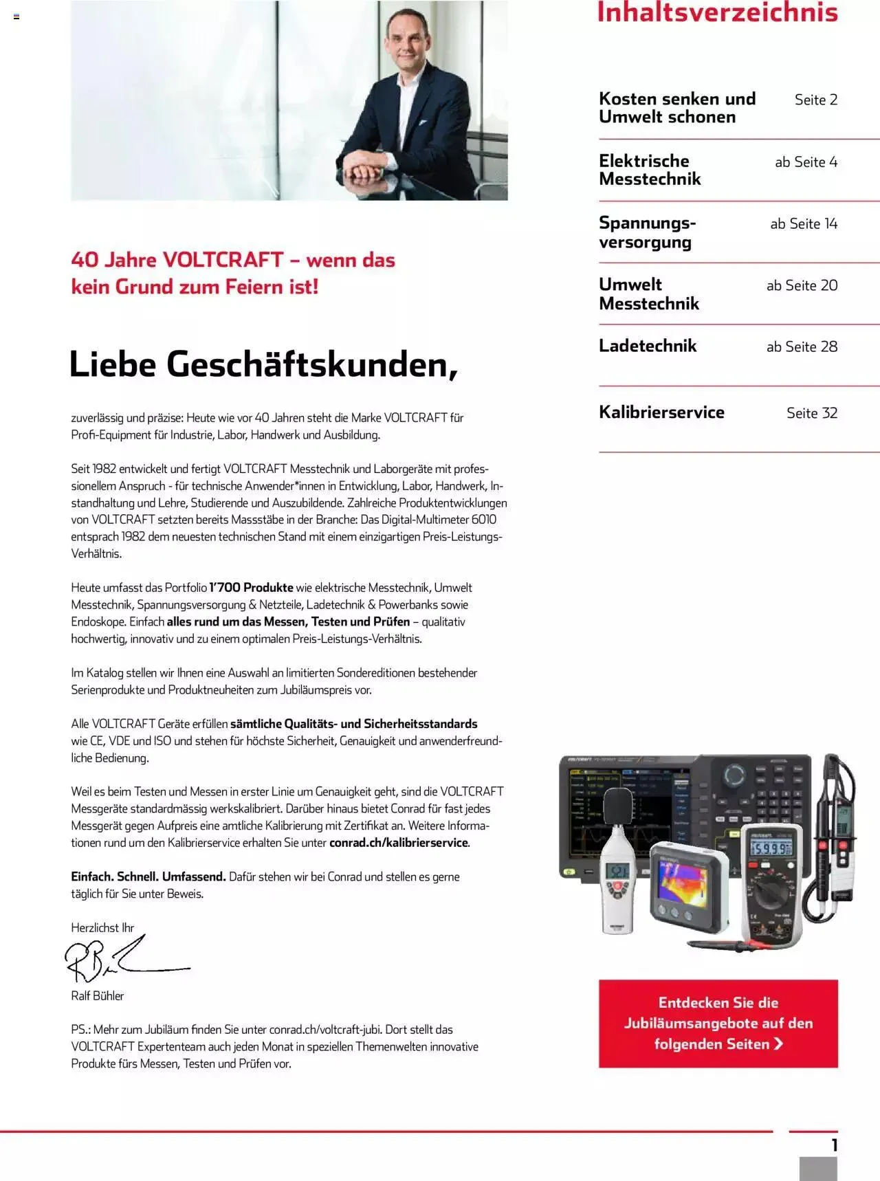 Conrad - 40 Jahre Voltcraft von 30. November bis 31. Dezember 2023 - Prospekt seite 3