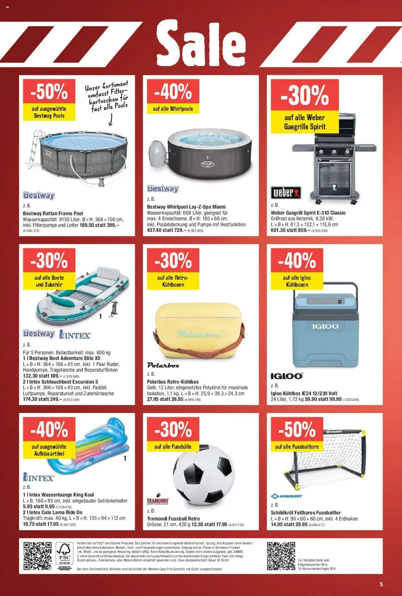 Jumbo Aktionen von 27. August bis 8. September 2024 - Prospekt seite  5