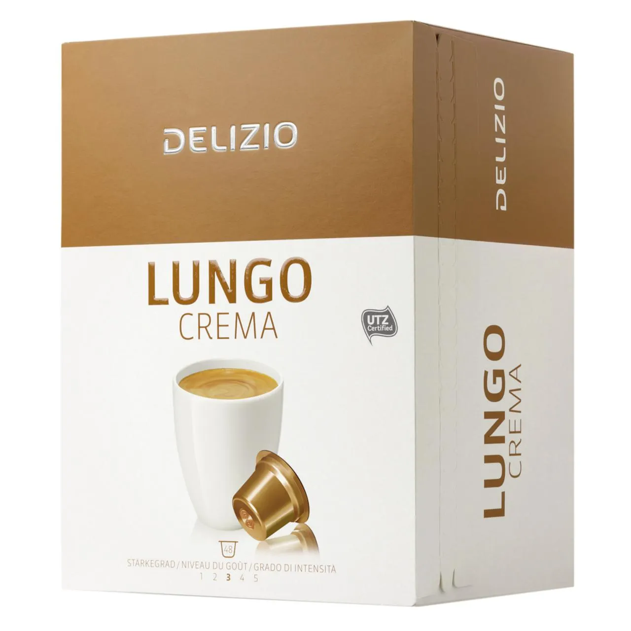 Delizio Kafeekapseln Lungo Crema