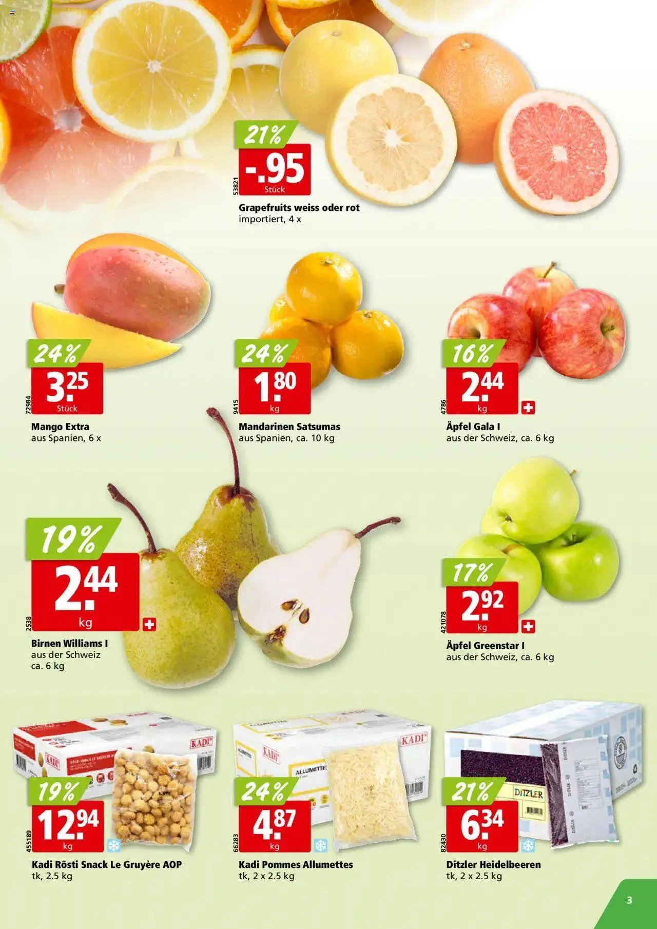 Aligro Aktionen für Businesskunden - Chavannes, Matran, Genf, Sitten von 30. September bis 5. Oktober 2024 - Prospekt seite  3