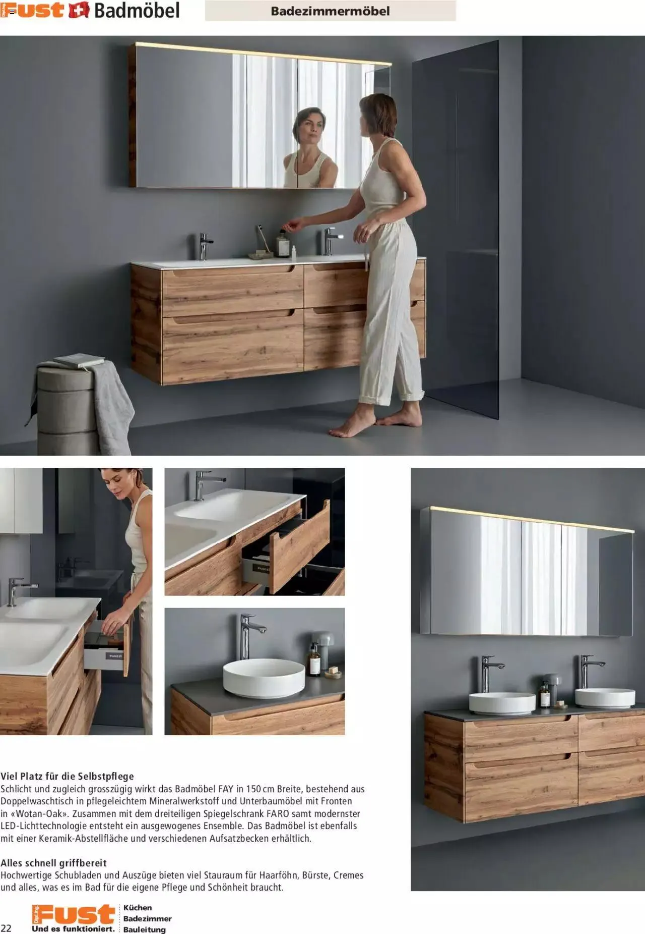 Fust Aktionen Badezimmermagazin von 17. April bis 31. Dezember 2024 - Prospekt seite  22
