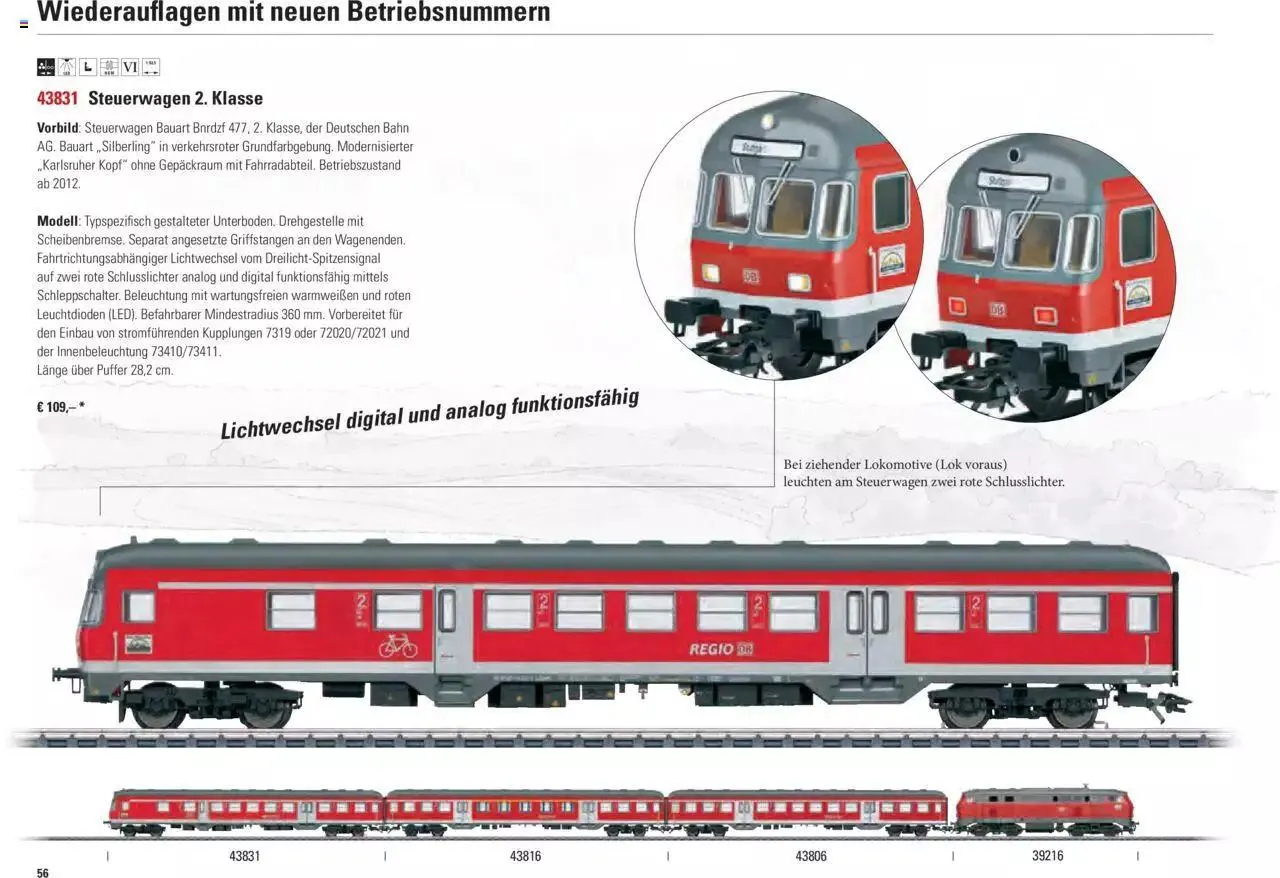 Conrad Märklin Neuheiten 2023 von 13. März bis 31. Dezember 2023 - Prospekt seite  58