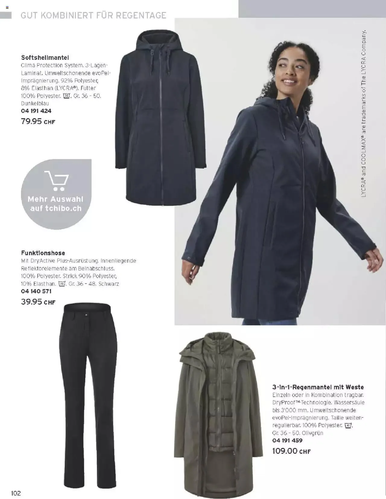 Tchibo Aktionen von 15. März bis 31. Dezember 2024 - Prospekt seite 102