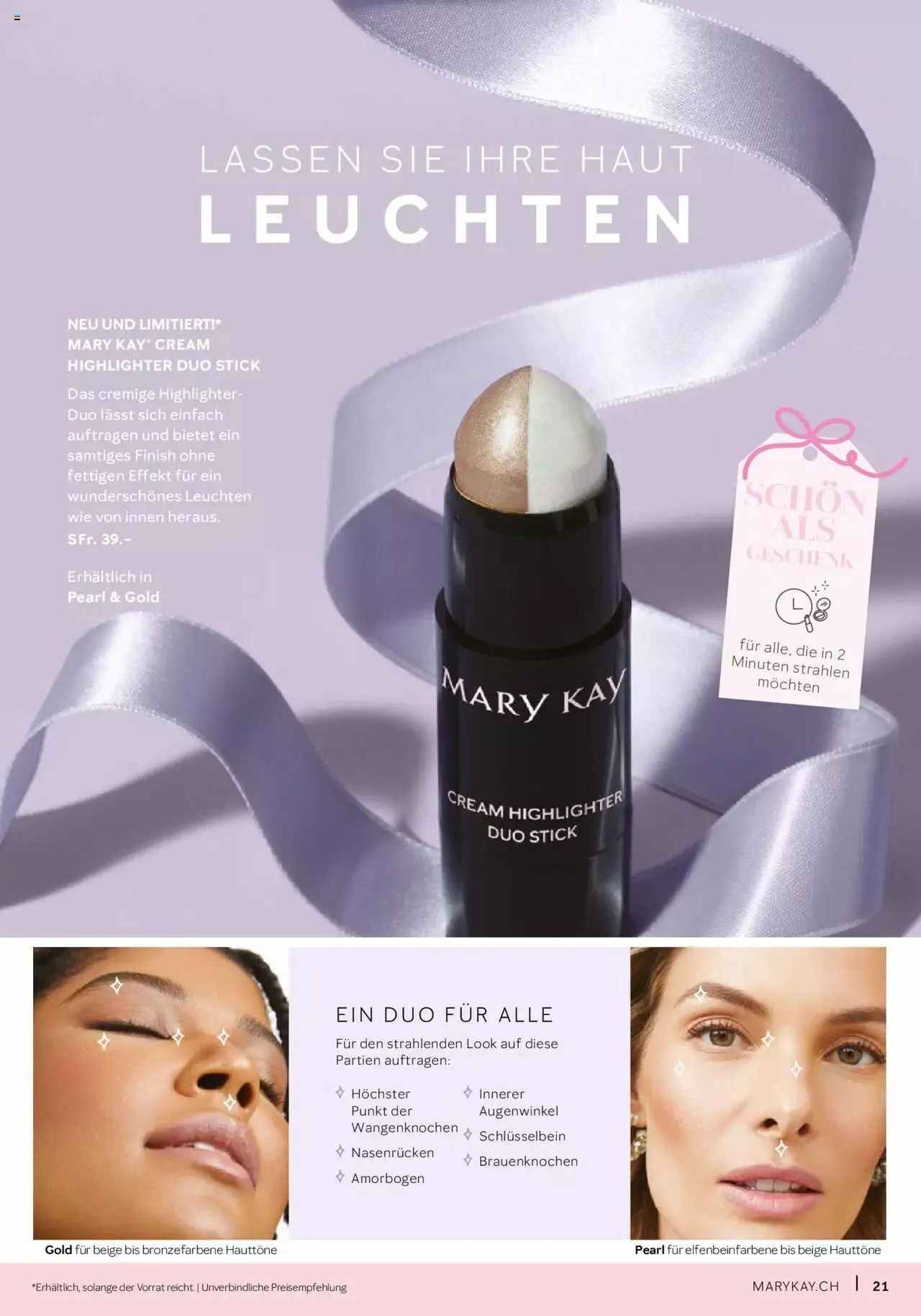 Mary Kay Aktionen von 17. April bis 31. Dezember 2023 - Prospekt seite  21